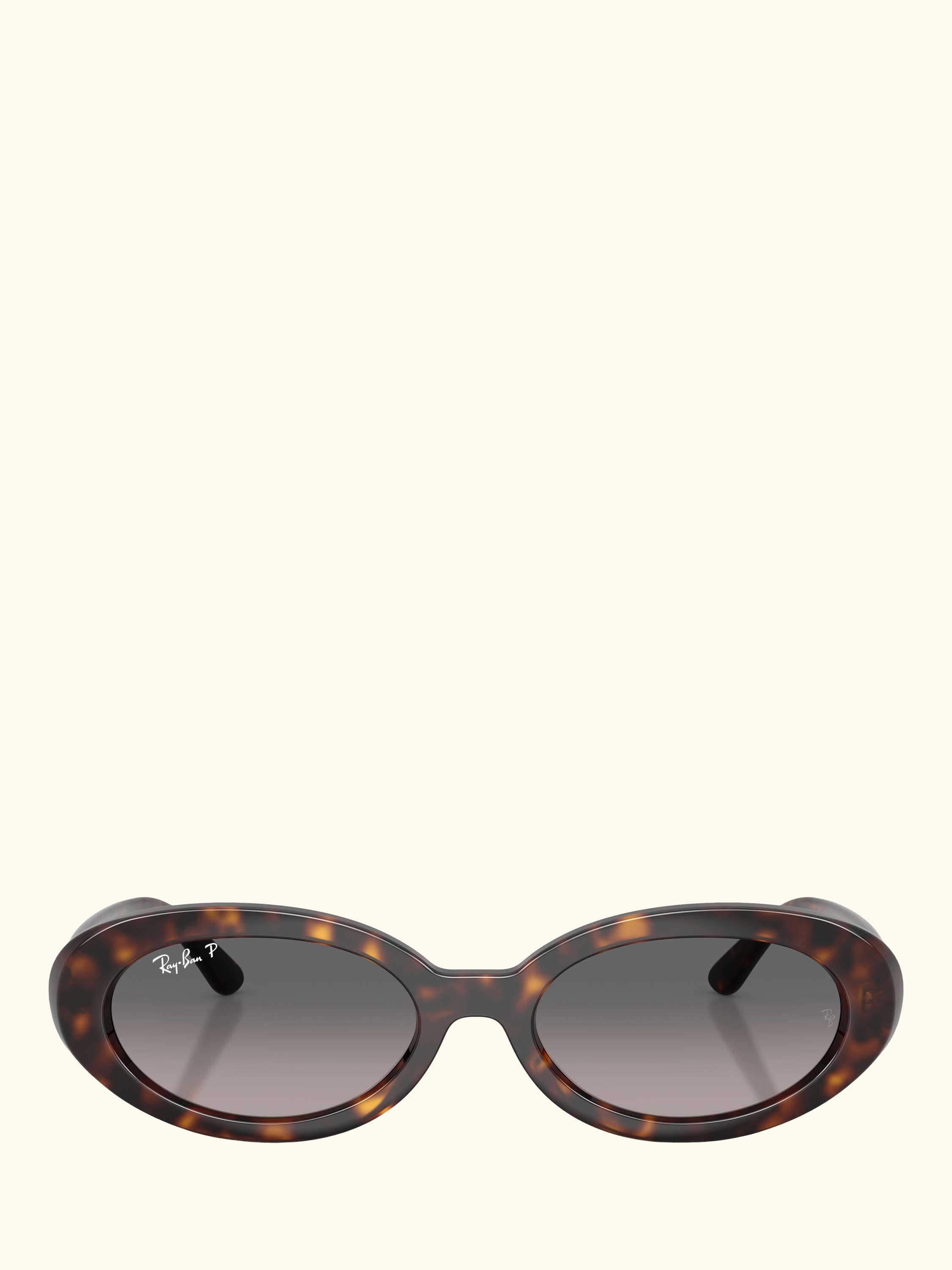 RB2223 Women's Oval Sunglasses, Havana
