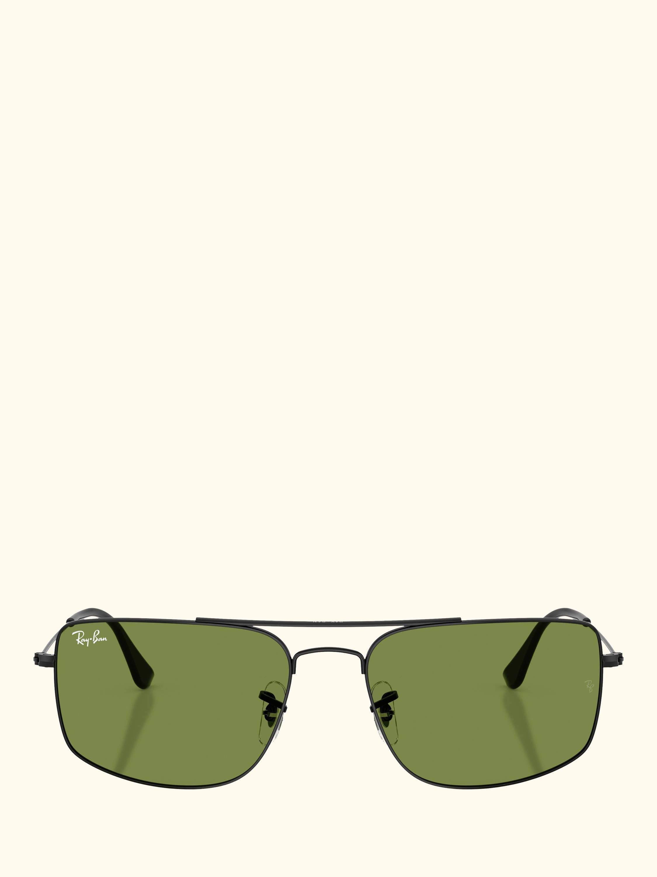 RB3779 Men's Explorer III Square Sunglasses, Black/Green