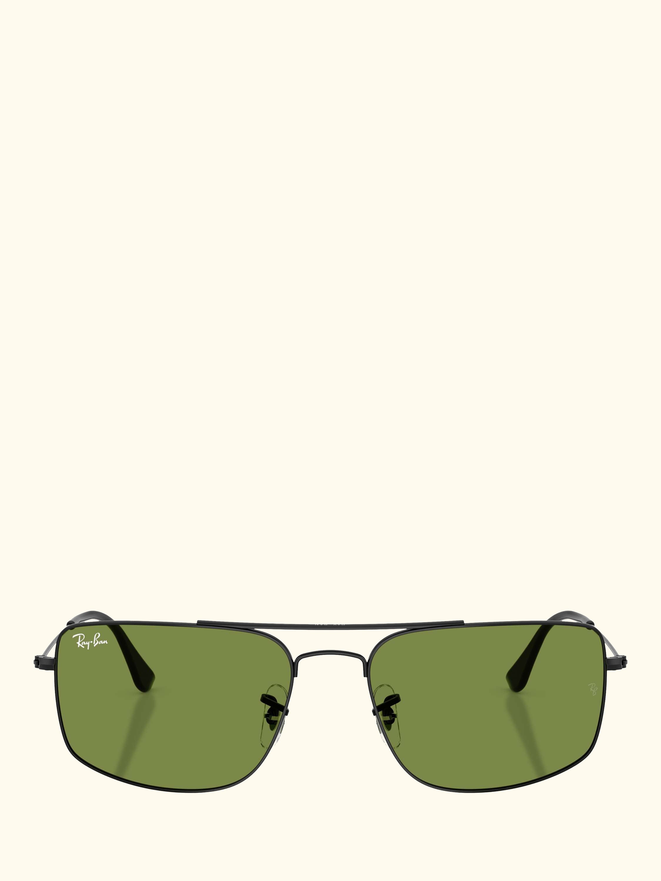 RB3779 Men's Explorer III Square Sunglasses, Black/Green