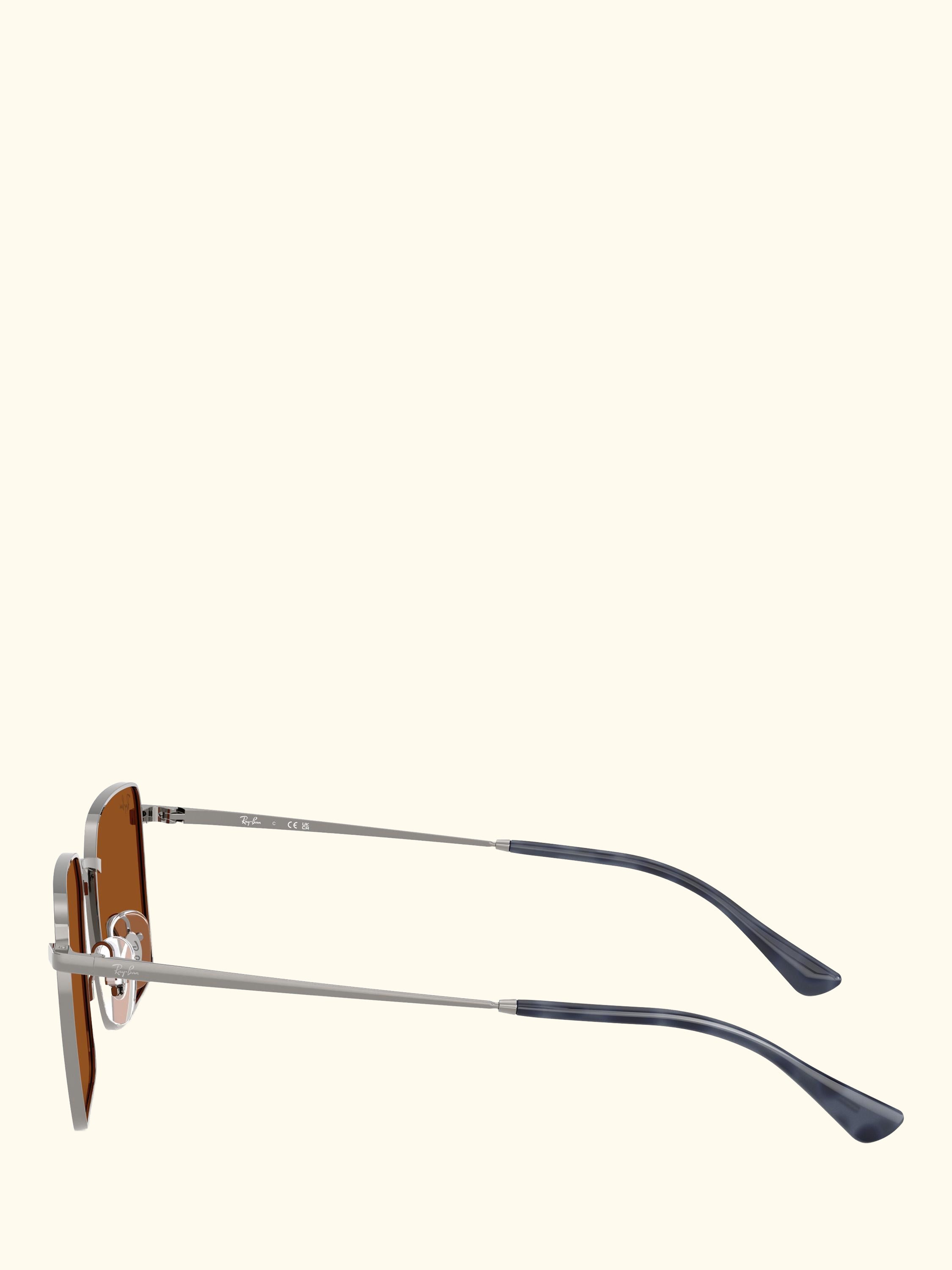 RB3782 Men's Idan Square Sunglasses, Gunmetal/Brown