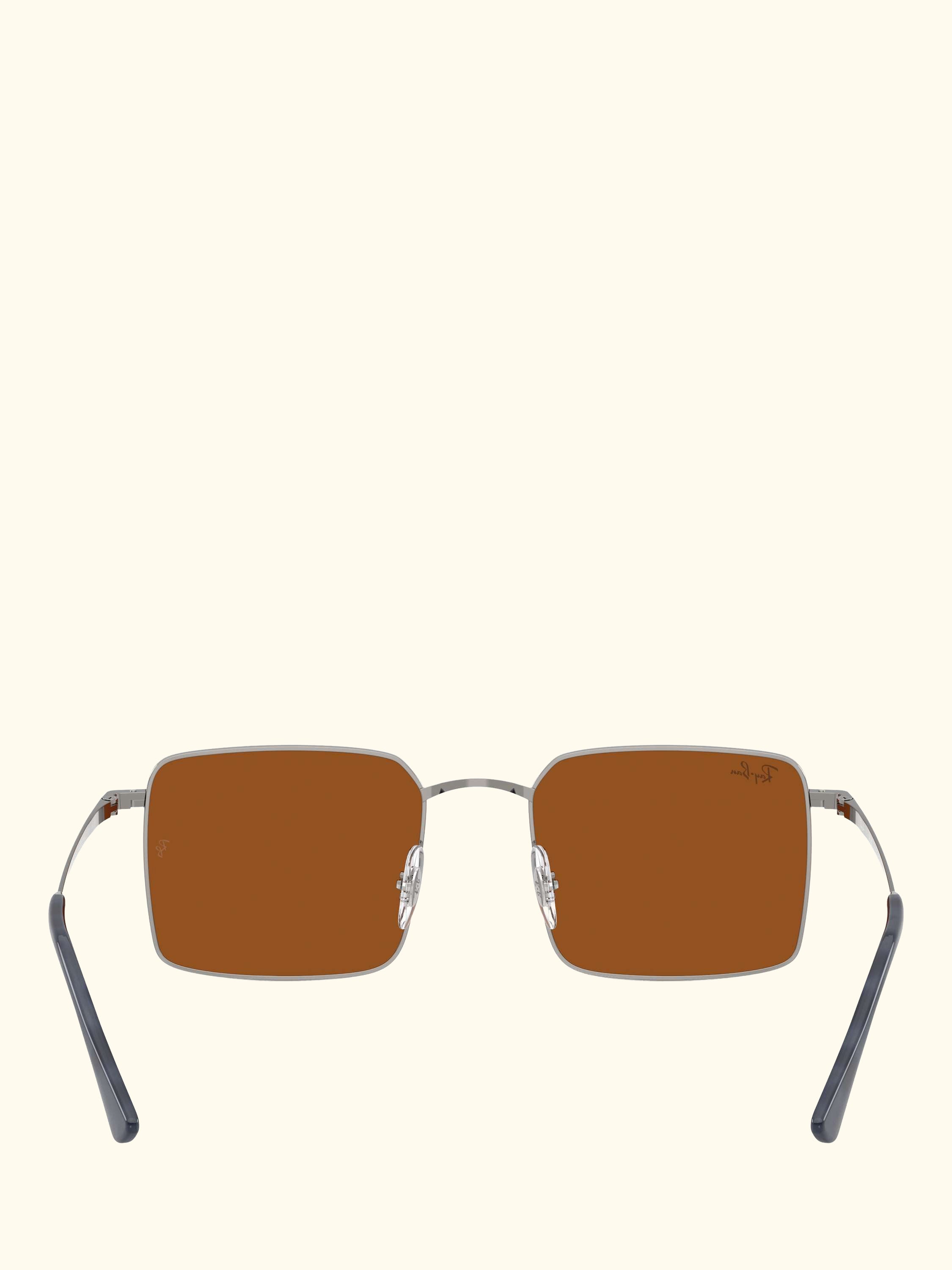 RB3782 Men's Idan Square Sunglasses, Gunmetal/Brown