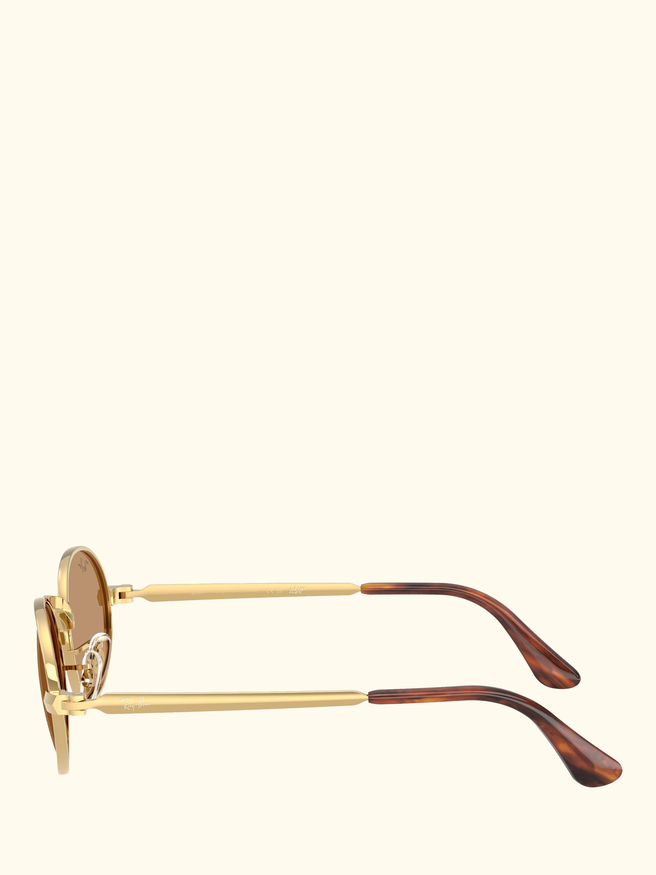 RB3931 Unisex Oval Sunglasses, Arista Gold