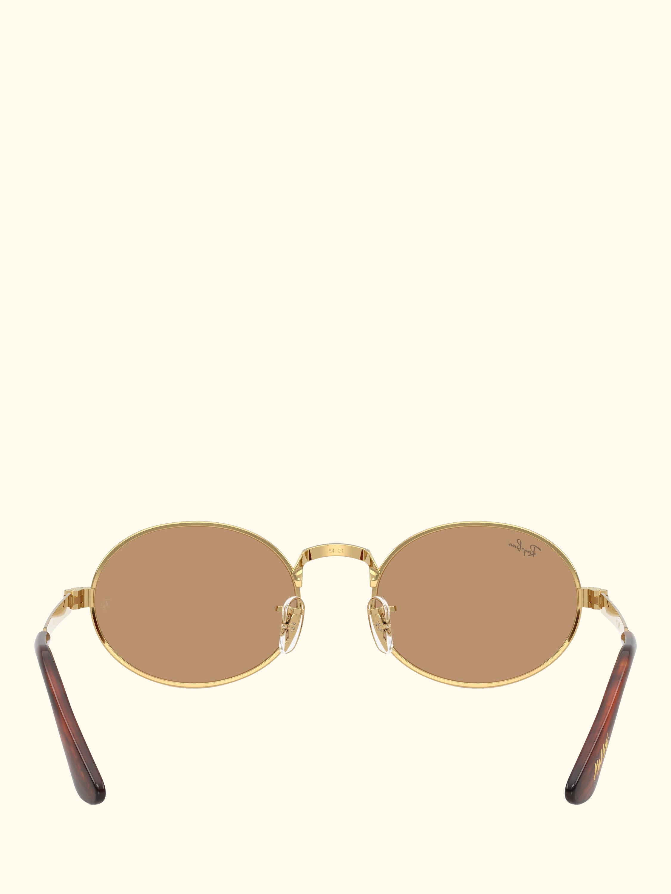 RB3931 Unisex Oval Sunglasses, Arista Gold