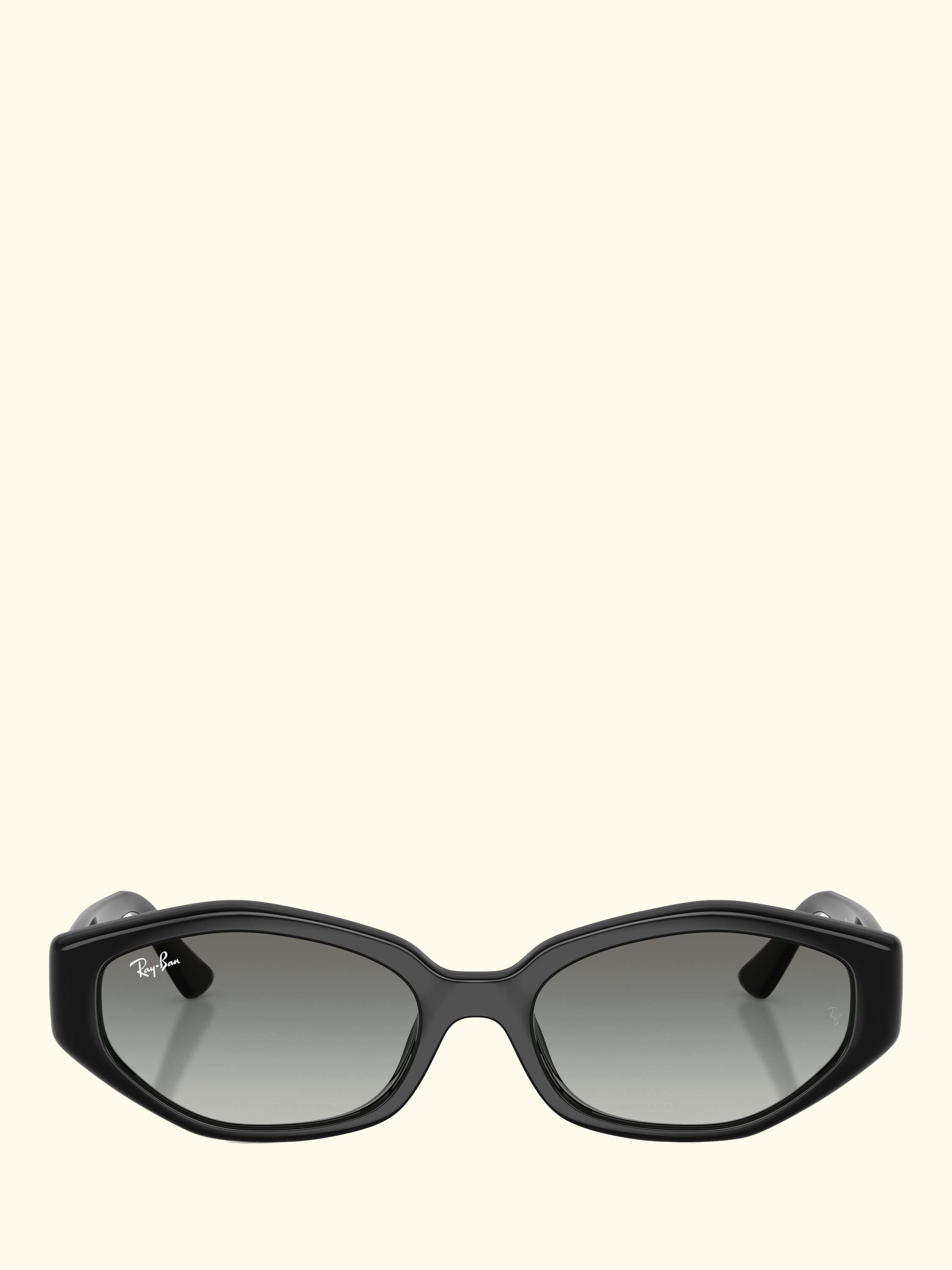 RB4473D Men's Irregular Sunglasses, Black/Grey Gradient