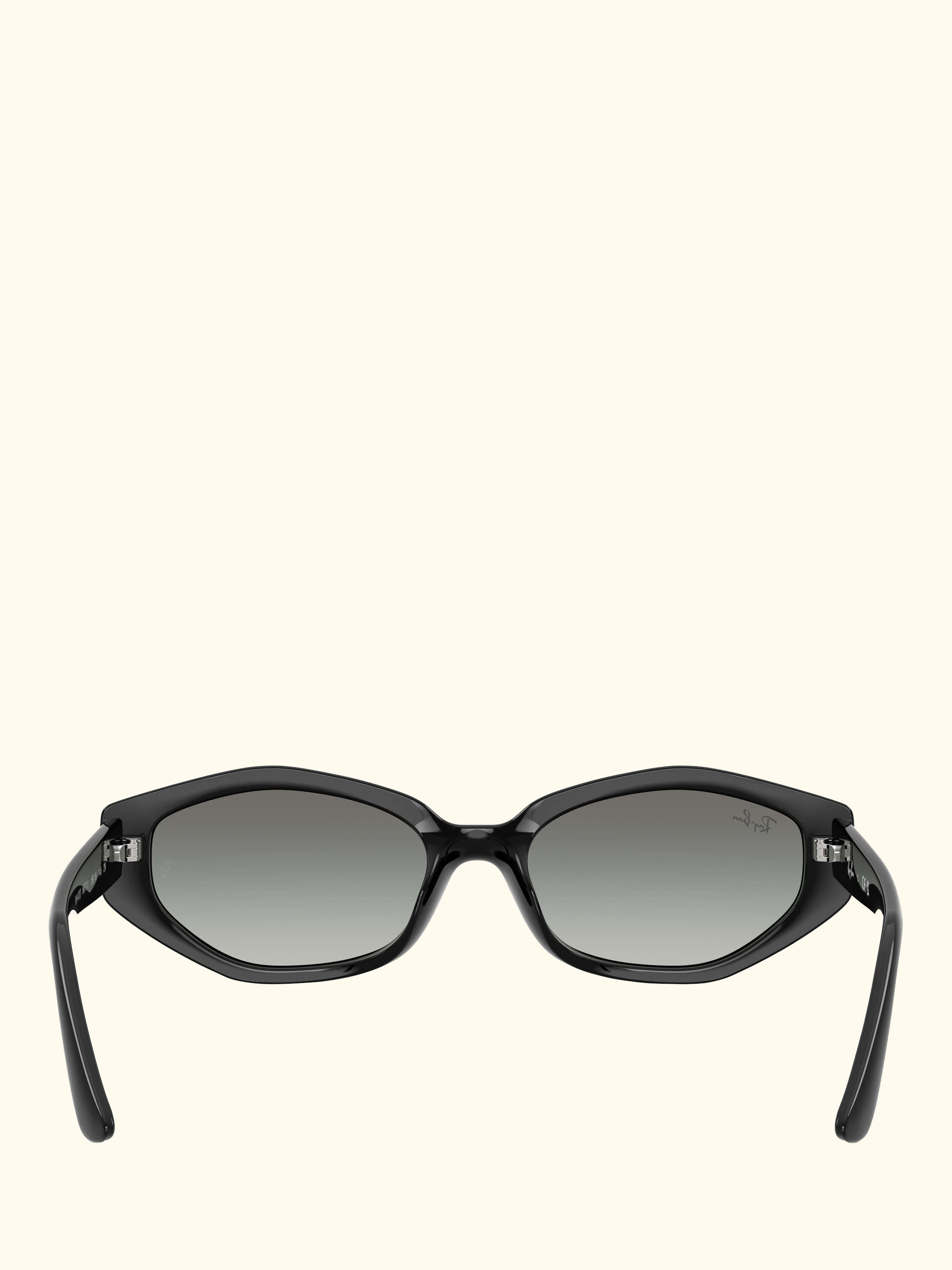 RB4473D Men's Irregular Sunglasses, Black/Grey Gradient