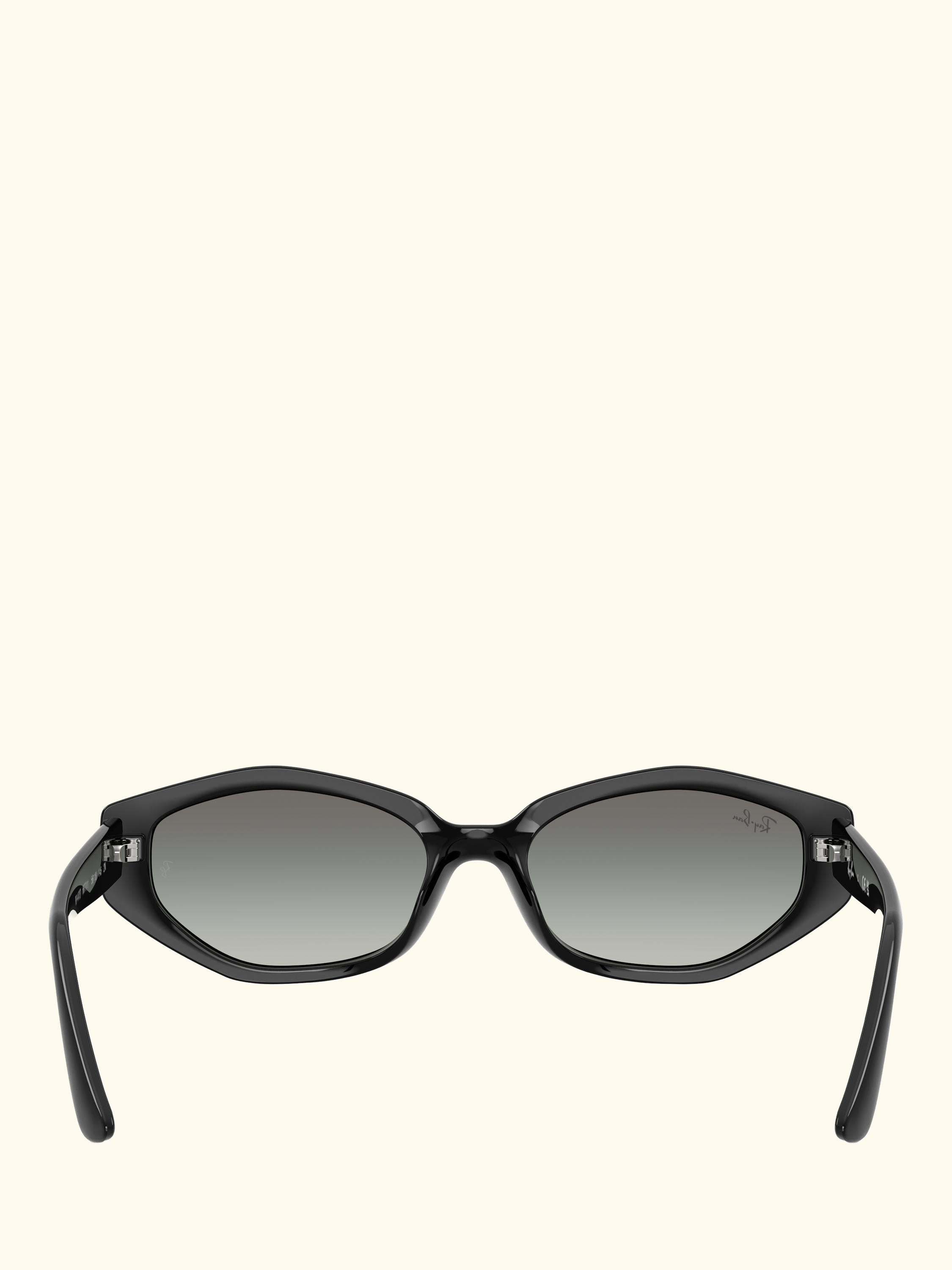 RB4473D Men's Irregular Sunglasses, Black/Grey Gradient