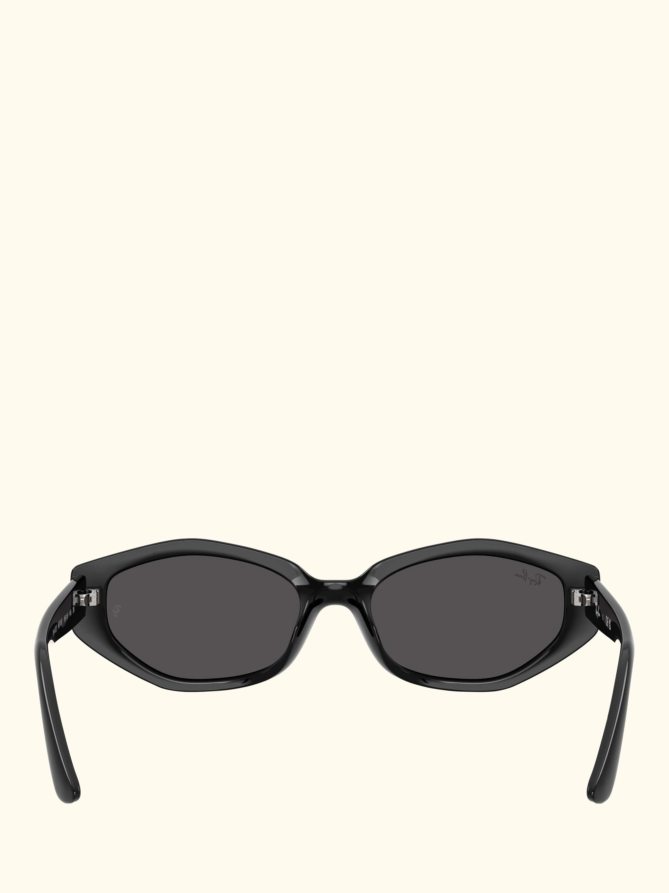 RB4473D Men's Irregular Sunglasses, Black