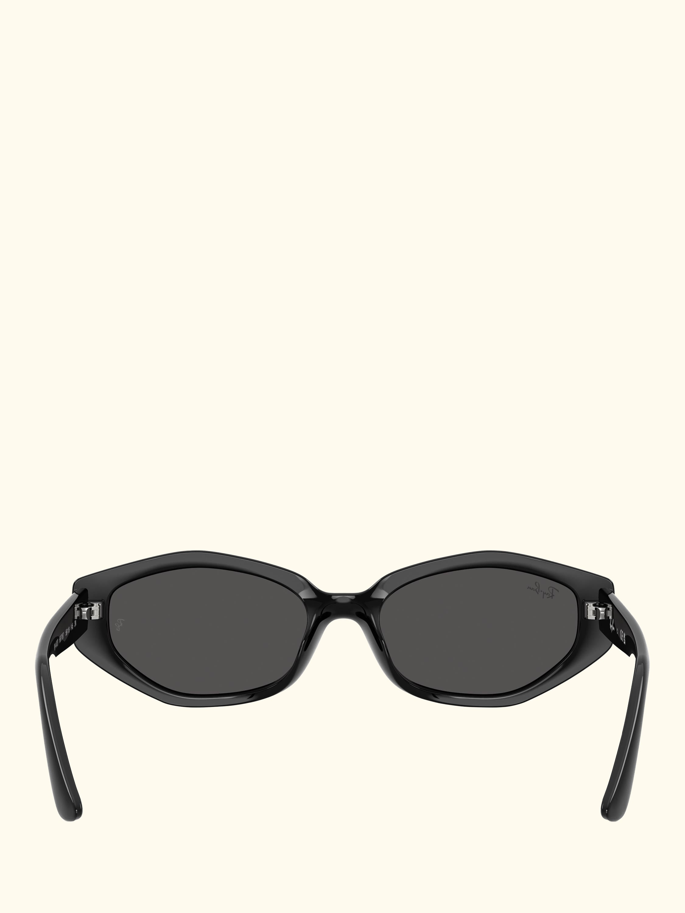 RB4473D Men's Irregular Sunglasses, Black
