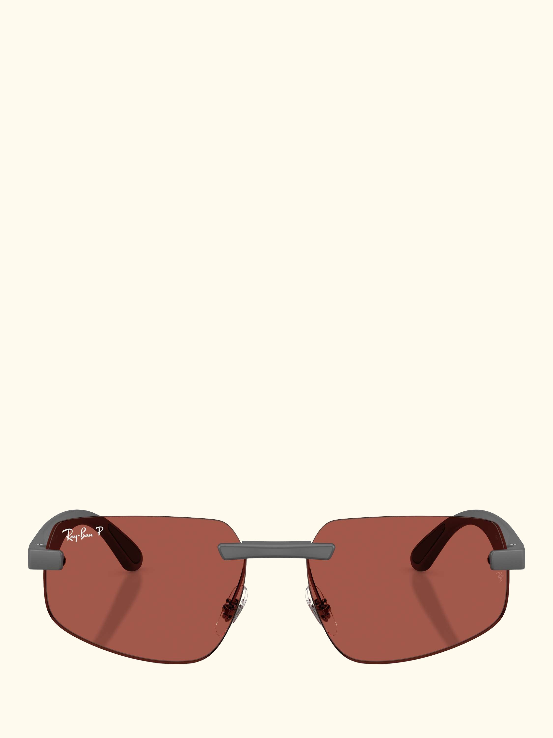 RB4475CH Men's Ultra Polarised Rectangular Sunglasses
