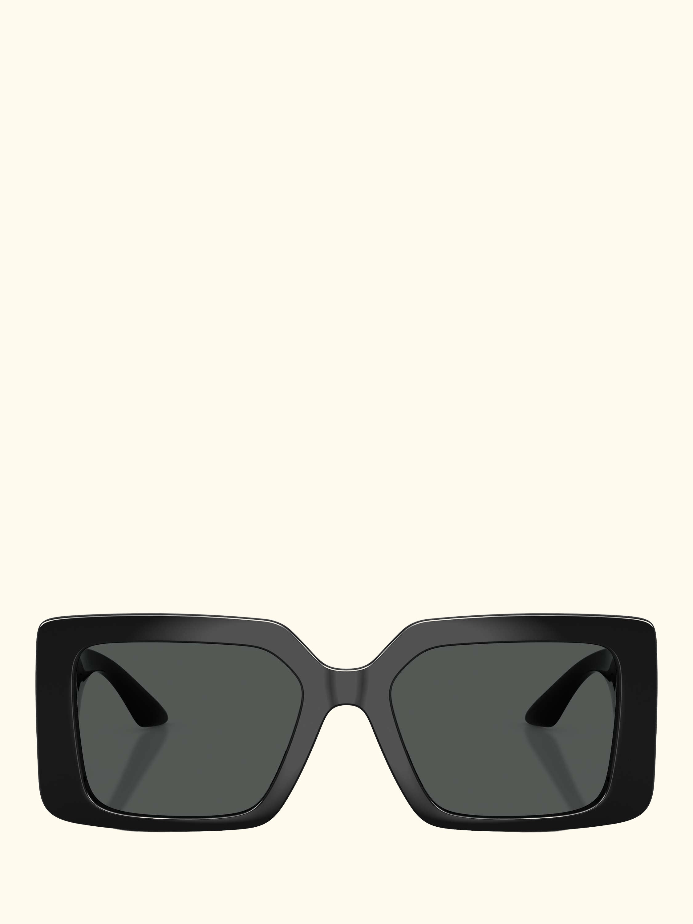 VE4505U Women's Square Sunglasses, Black