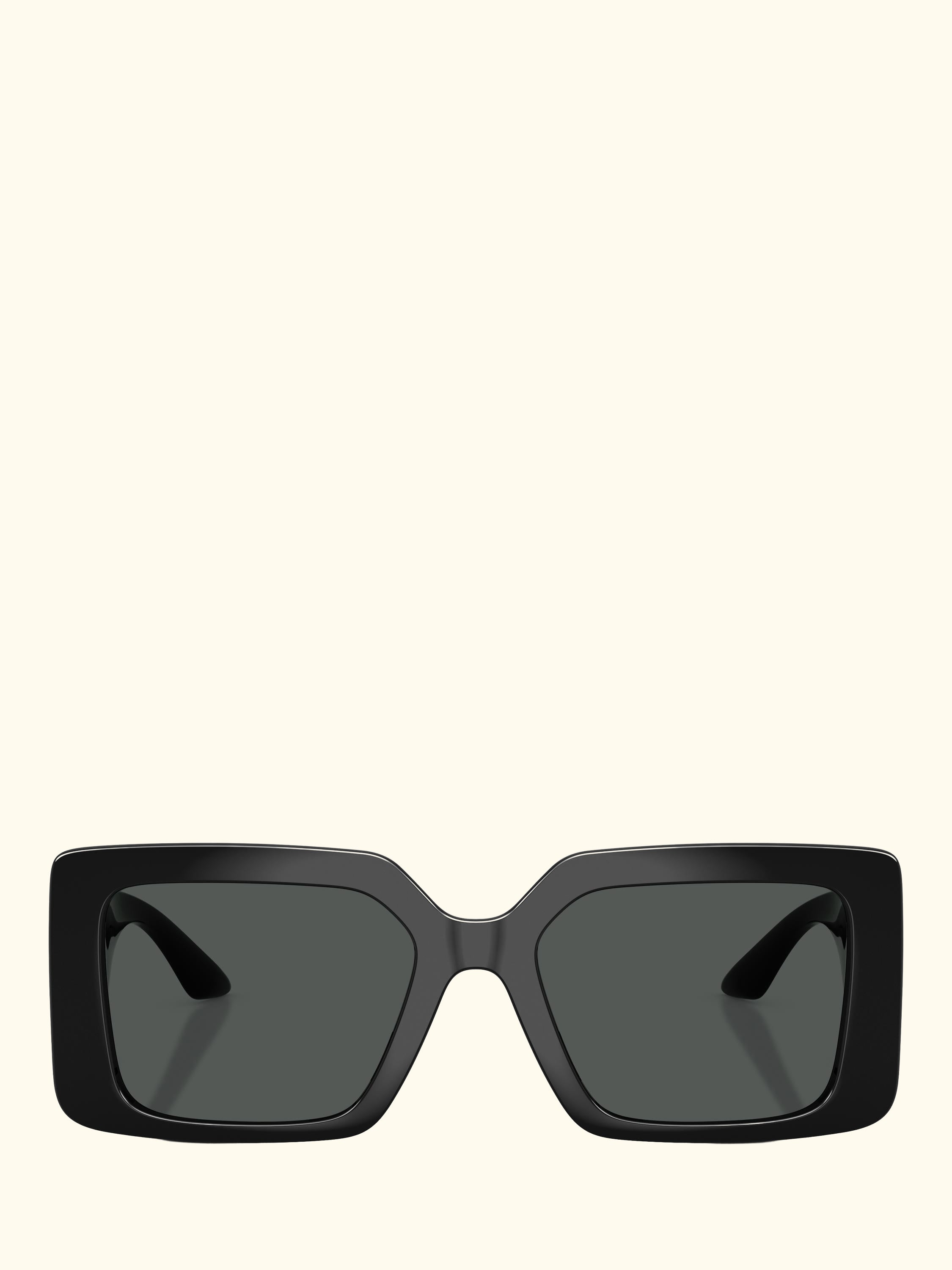 VE4505U Women's Square Sunglasses, Black