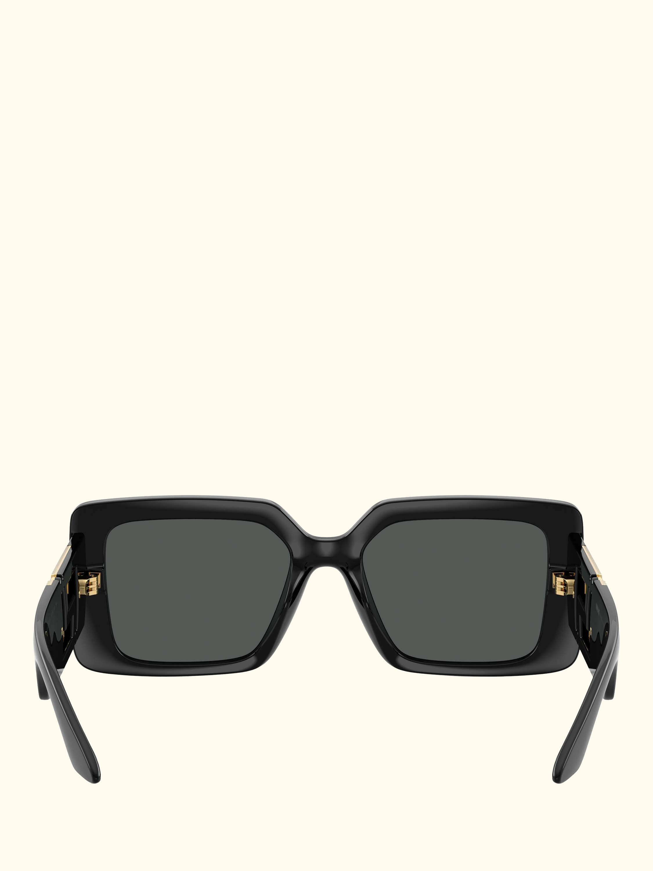 VE4505U Women's Square Sunglasses, Black