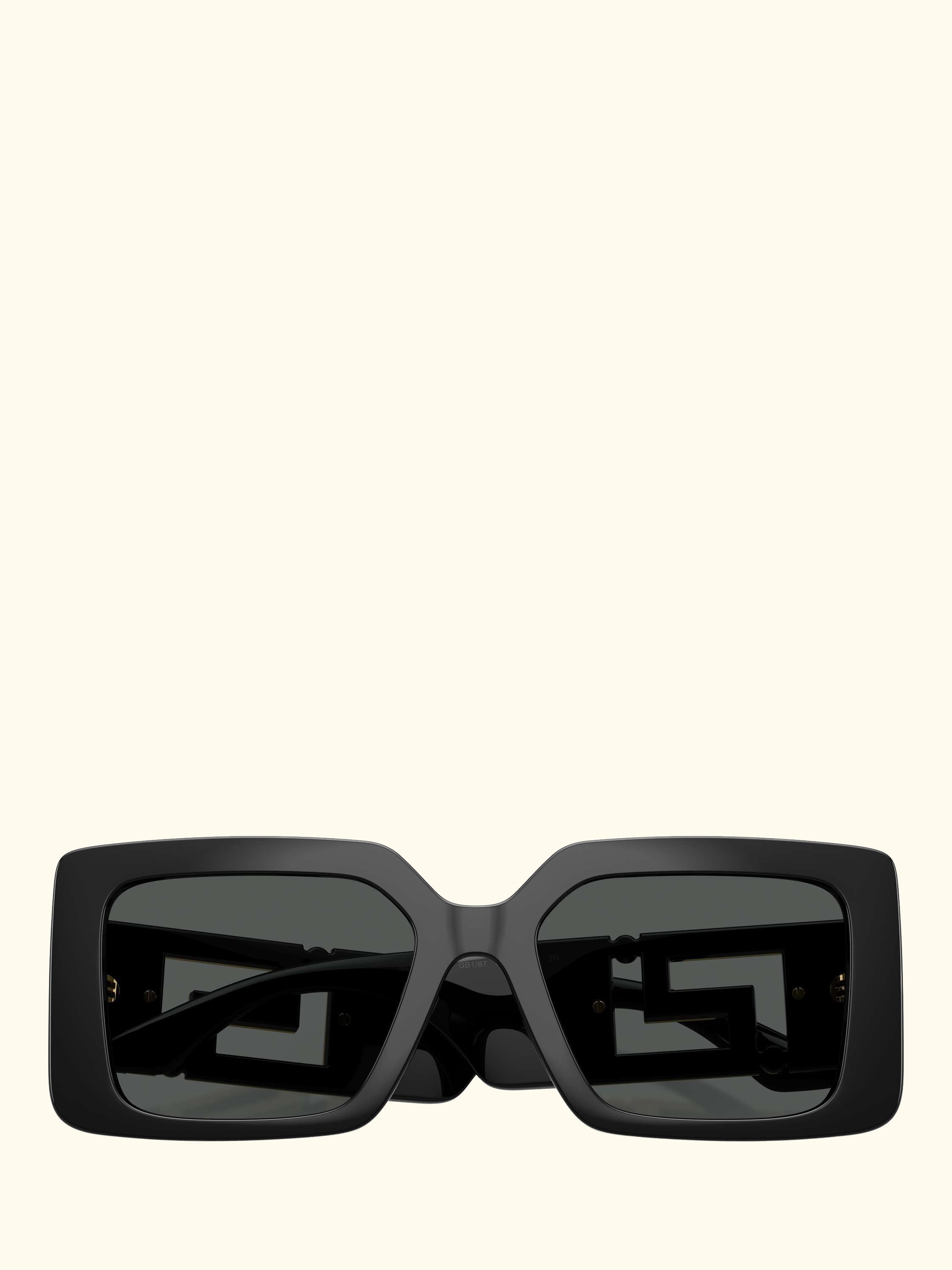 VE4505U Women's Square Sunglasses, Black