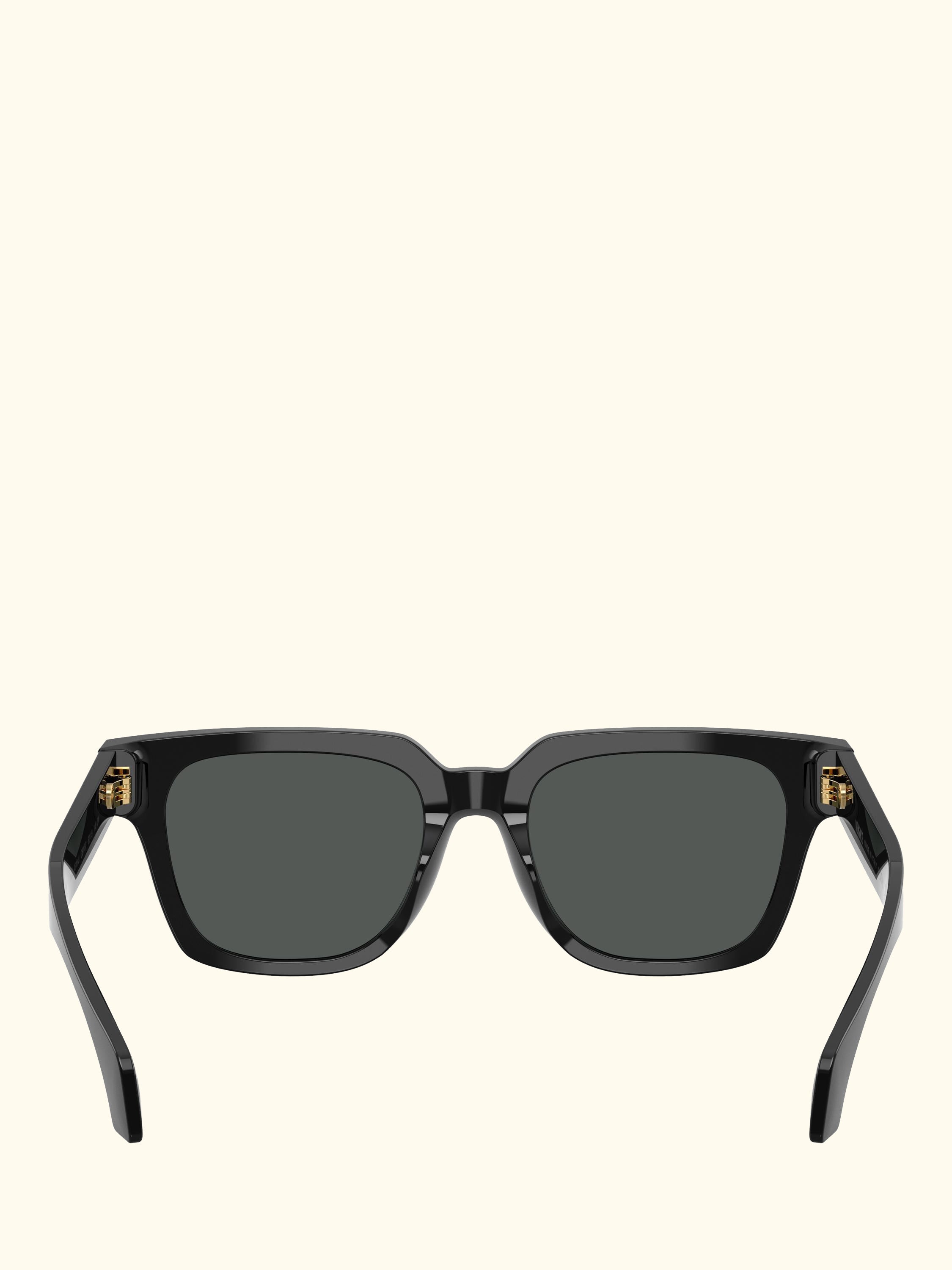 VE4510U Men's D-Frame Sunglasses, Black