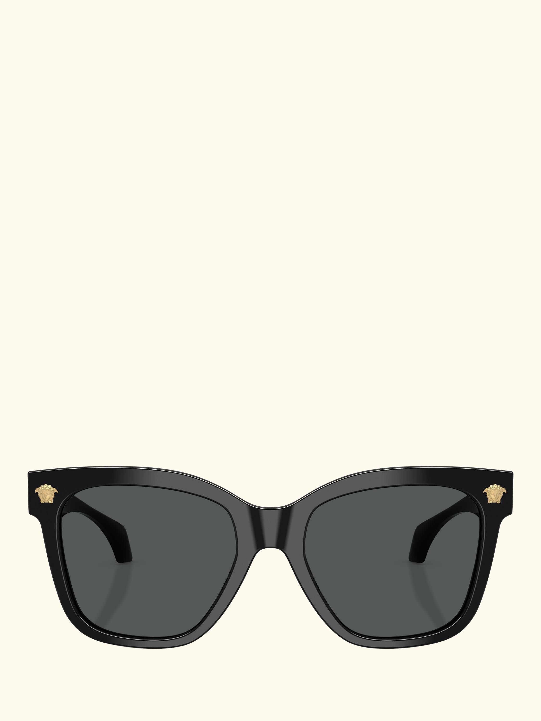 VE4511 Square Sunglasses, Black/Grey