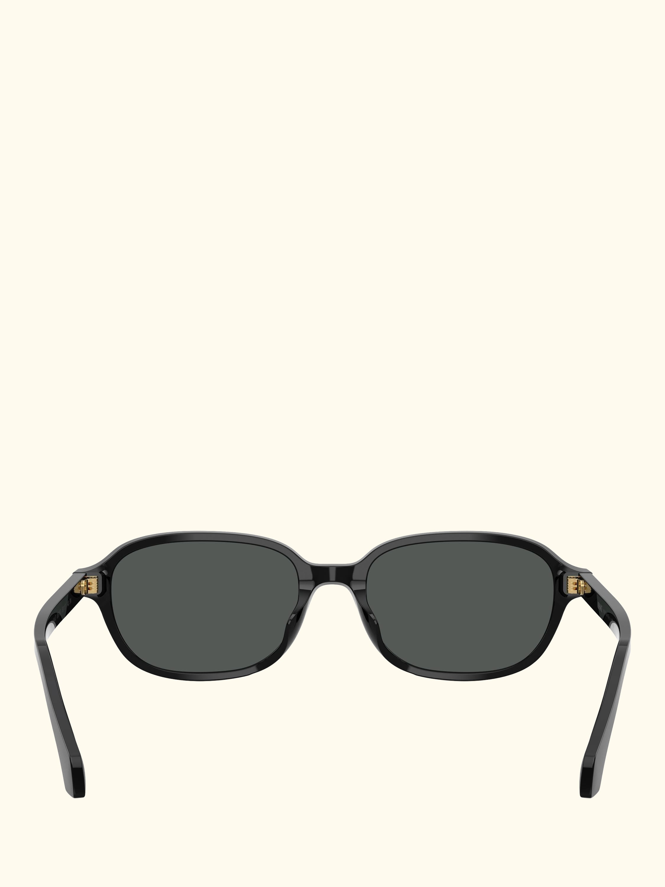 VE4514D Oval Sunglasses, Black