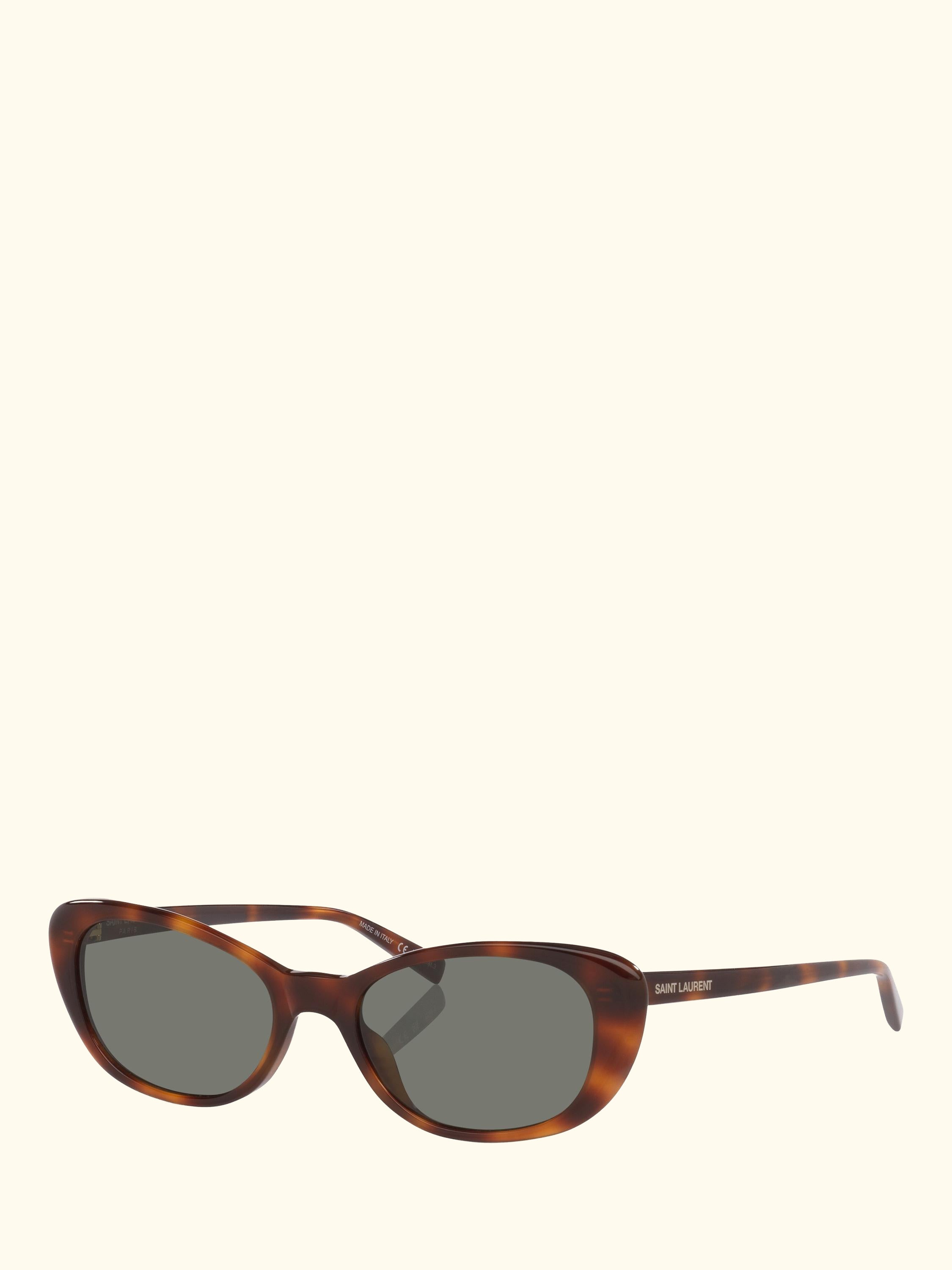 YS000876 Cat Eye Sunglasses, Tortoise/Grey