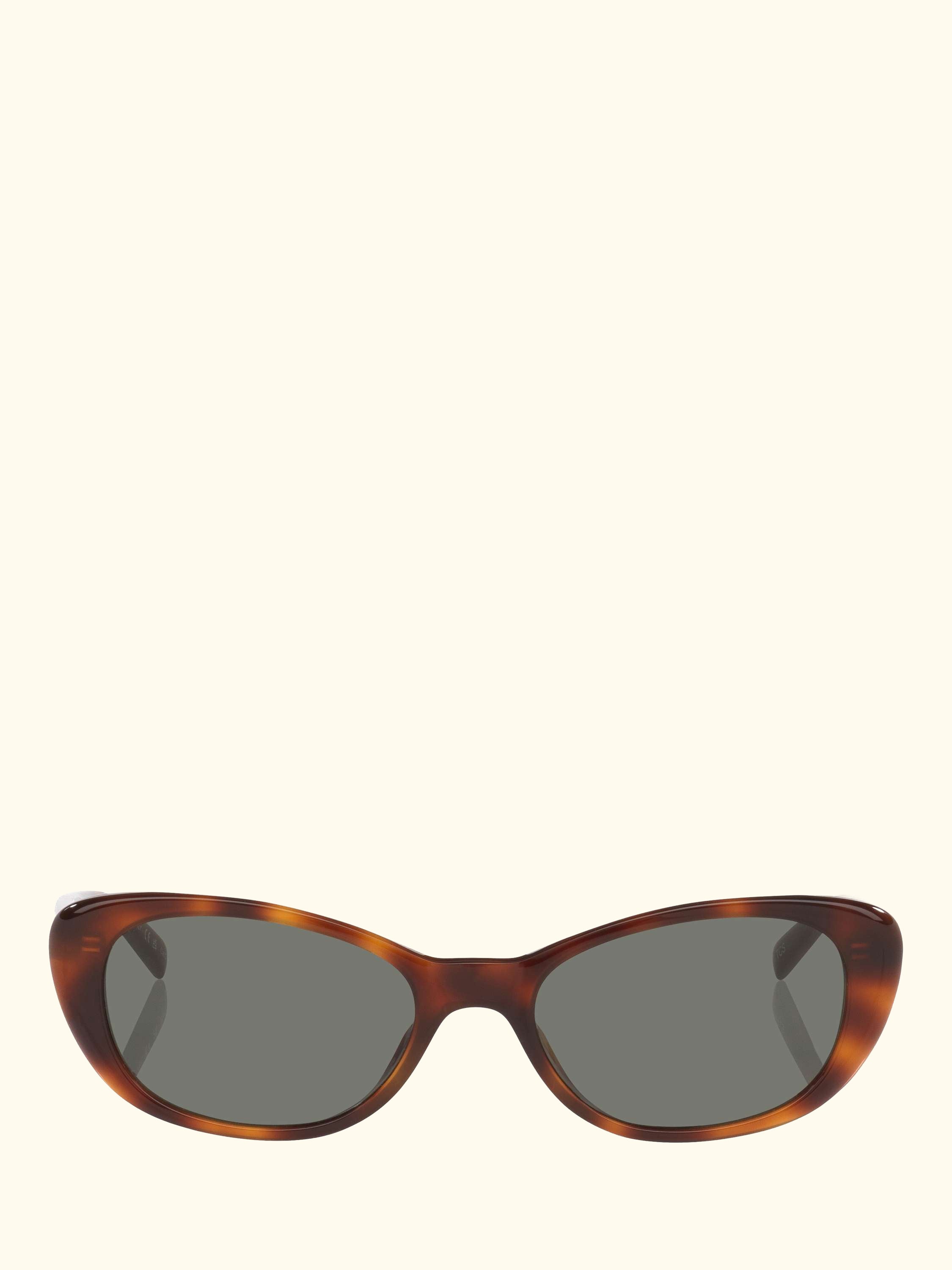 YS000876 Cat Eye Sunglasses, Tortoise/Grey