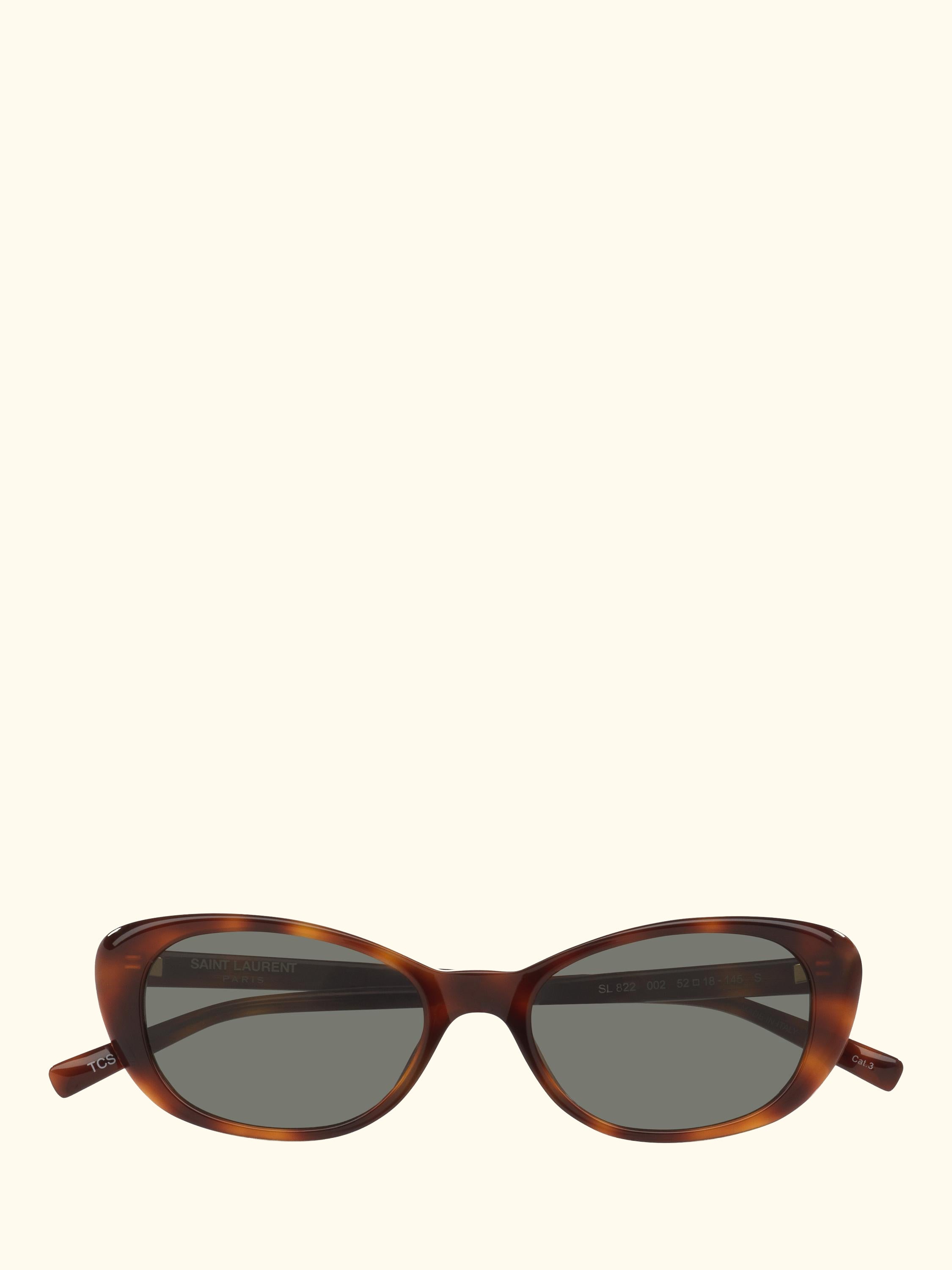 YS000876 Cat Eye Sunglasses, Tortoise/Grey