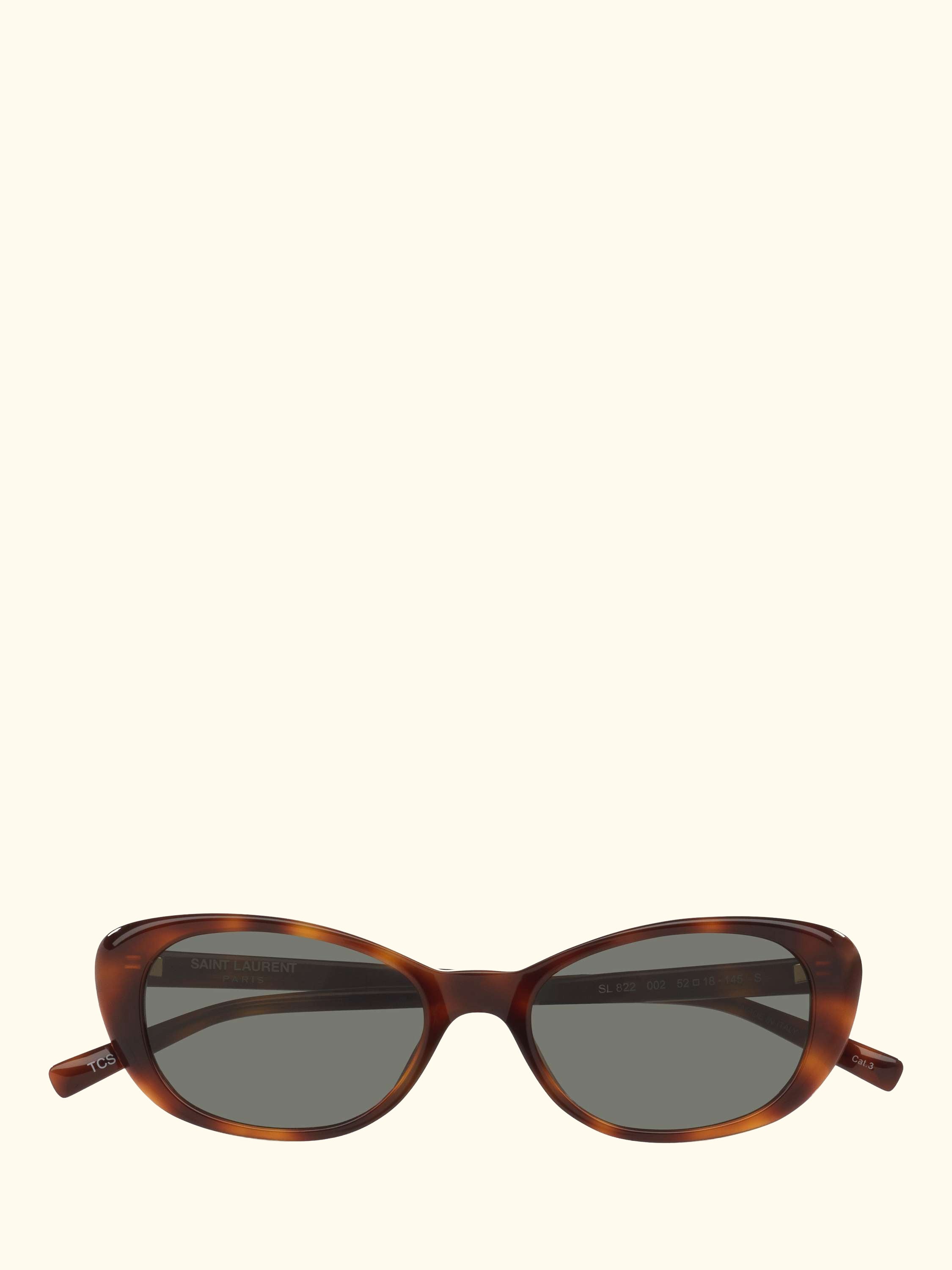 YS000876 Cat Eye Sunglasses, Tortoise/Grey