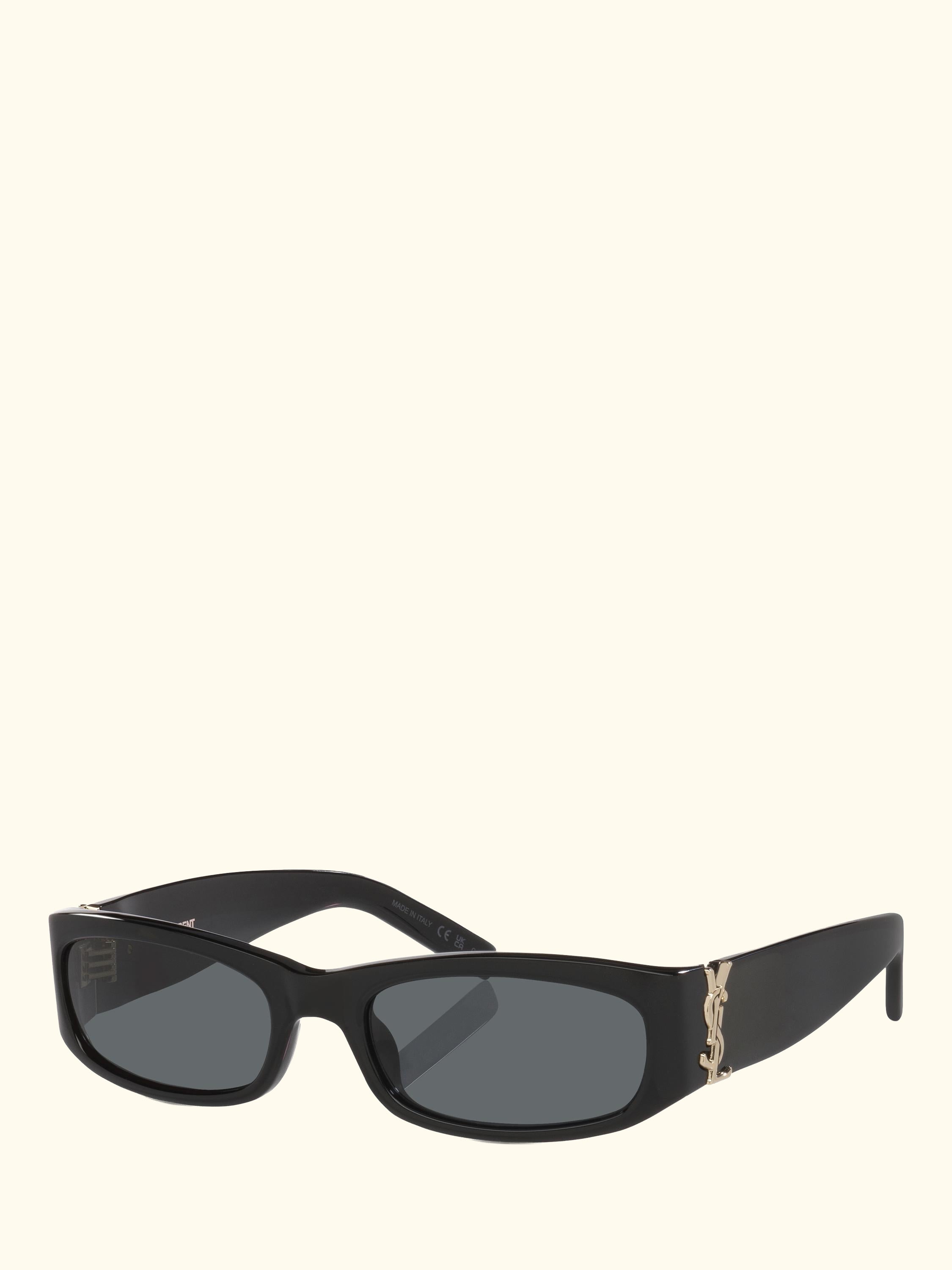 YS000914 Rectangular Sunglasses, Black