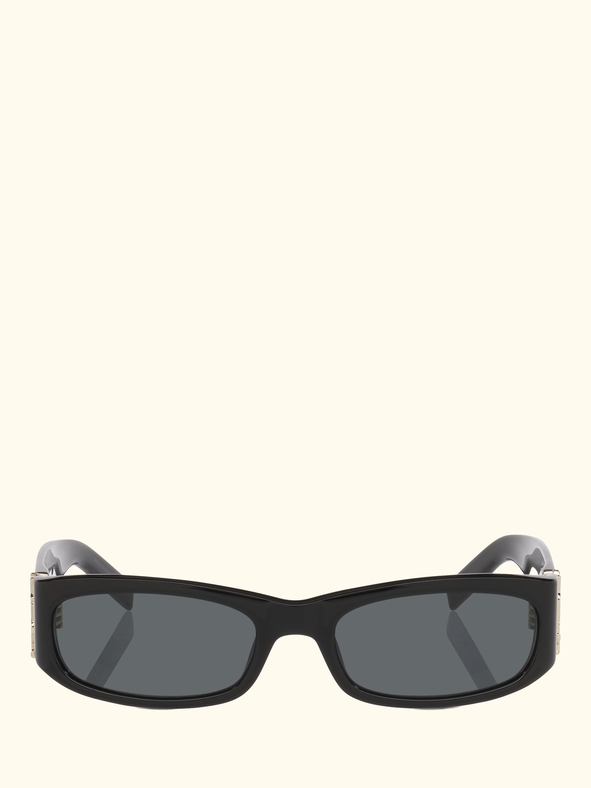 YS000914 Rectangular Sunglasses, Black