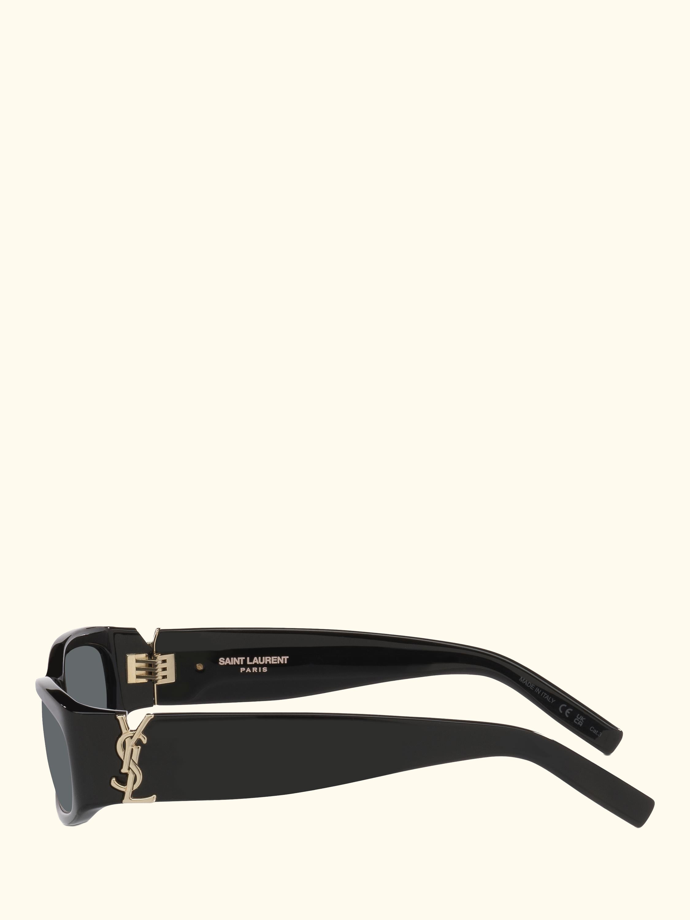 YS000914 Rectangular Sunglasses, Black