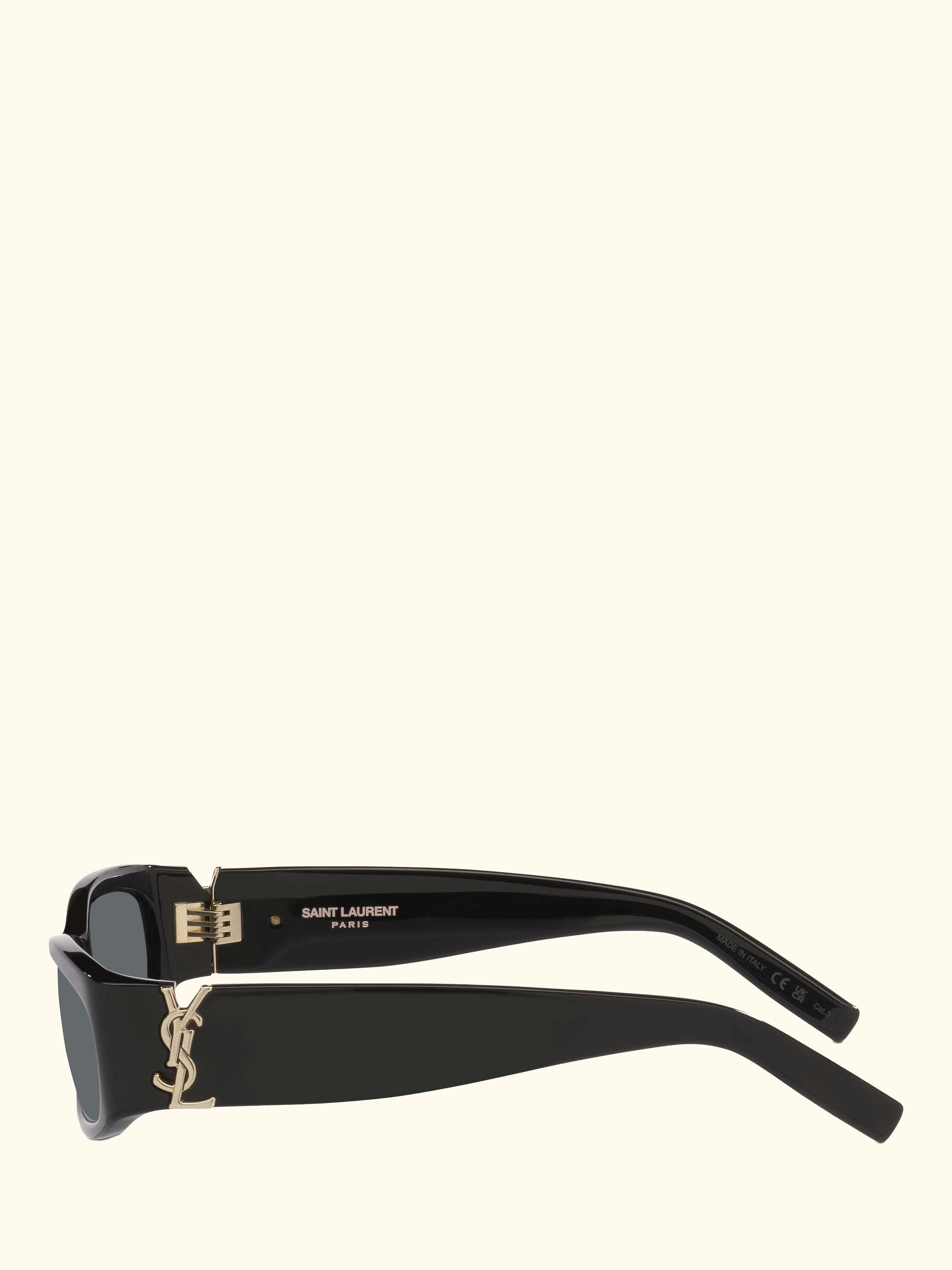 YS000914 Rectangular Sunglasses, Black