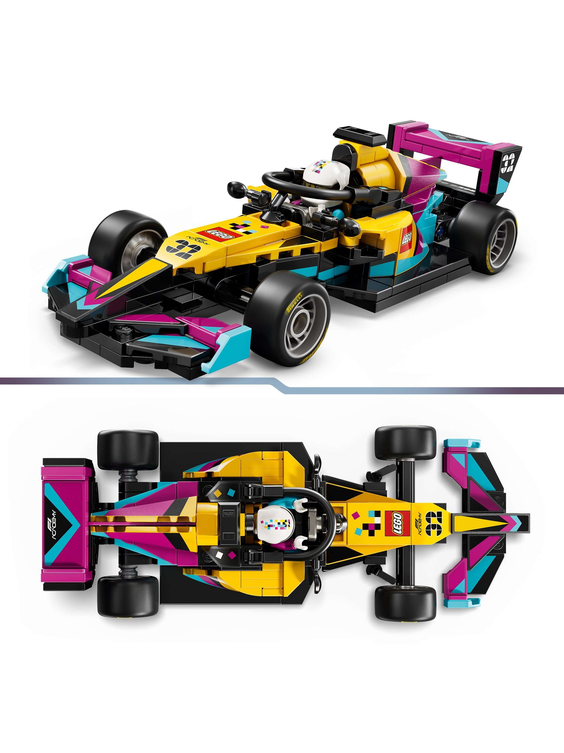 Speed Champions 77258 F1 ACADEMY Race Car