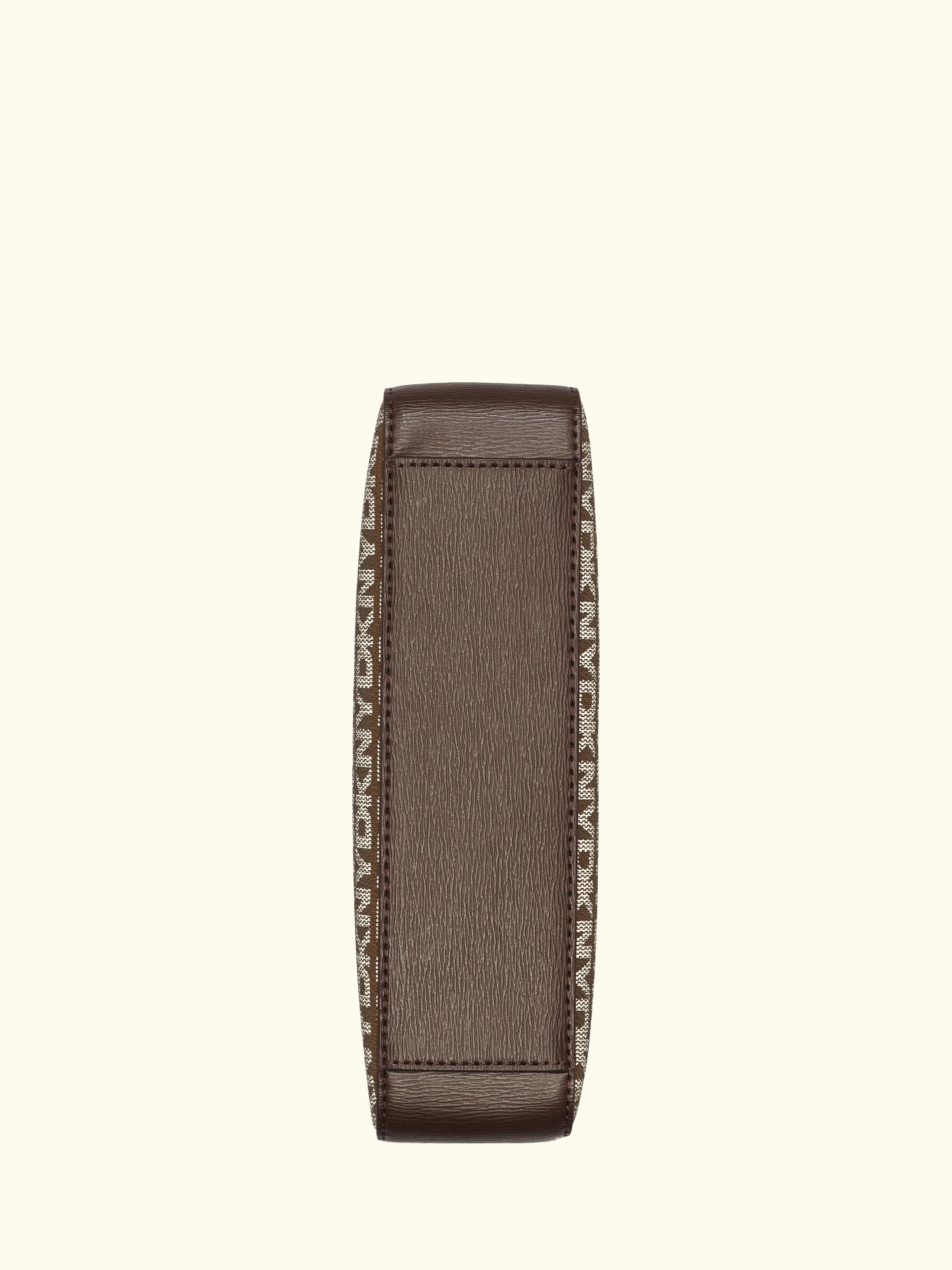 Bryant Park Top Zip Demi Crossbody Bag, Chino/Choc
