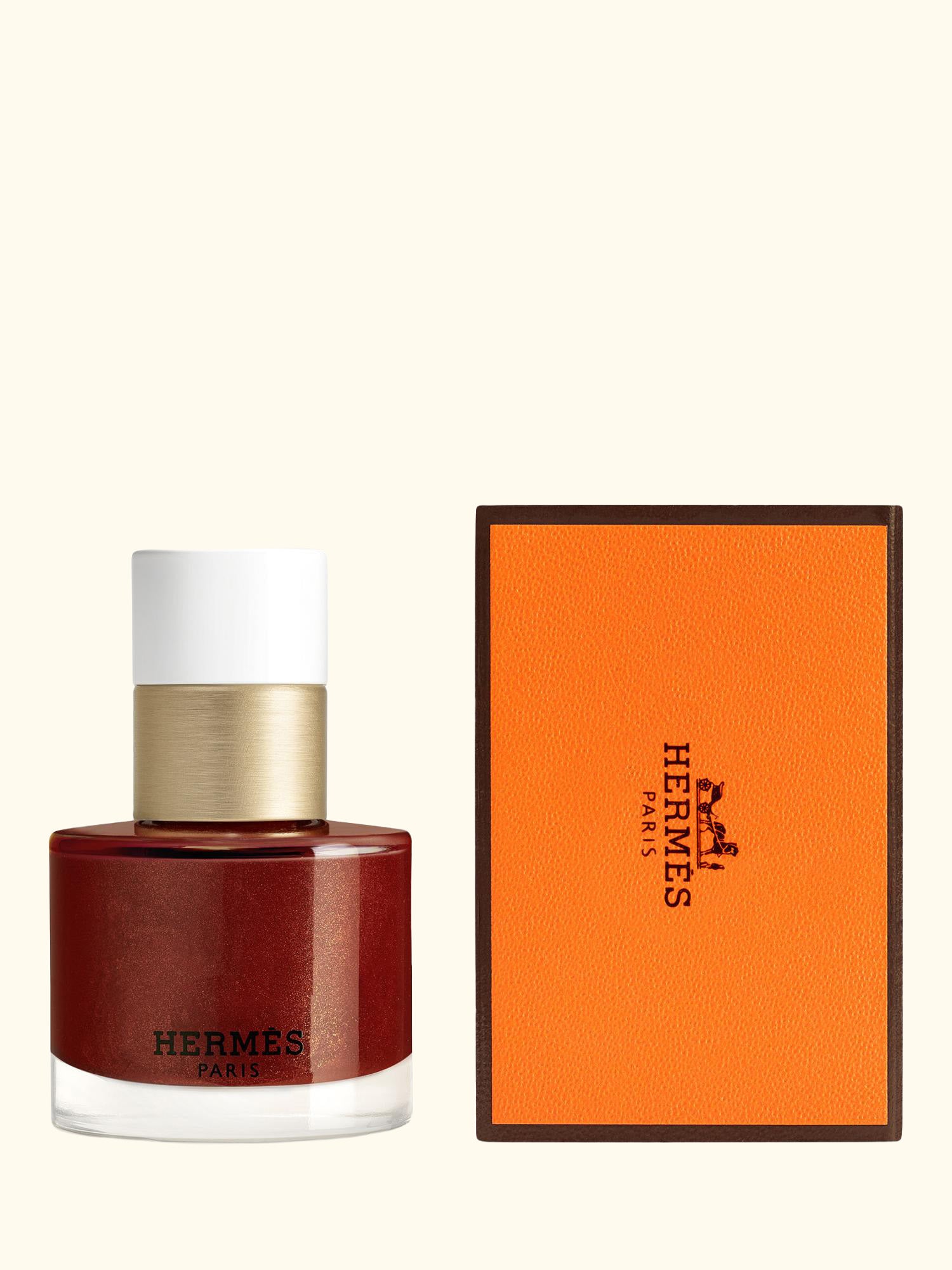 Limited Edition Les Mains Hermès Nail Polish, Brun Hélios