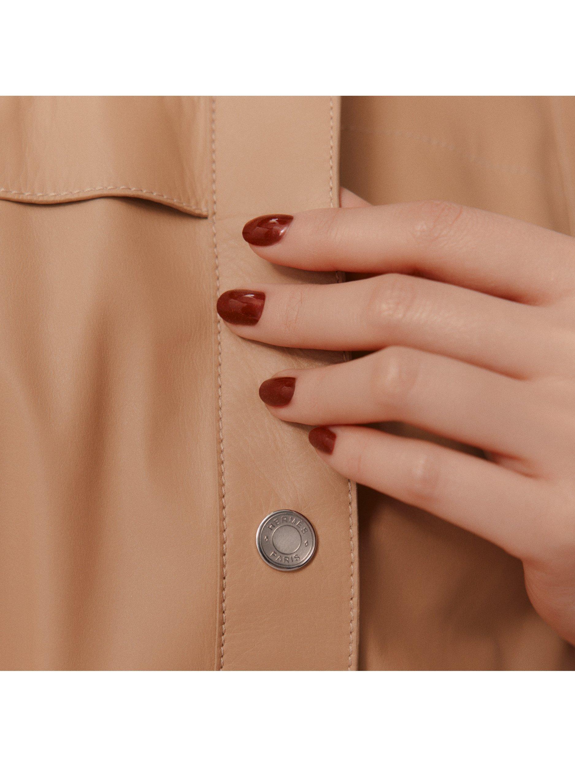 Limited Edition Les Mains Hermès Nail Polish, Brun Hélios
