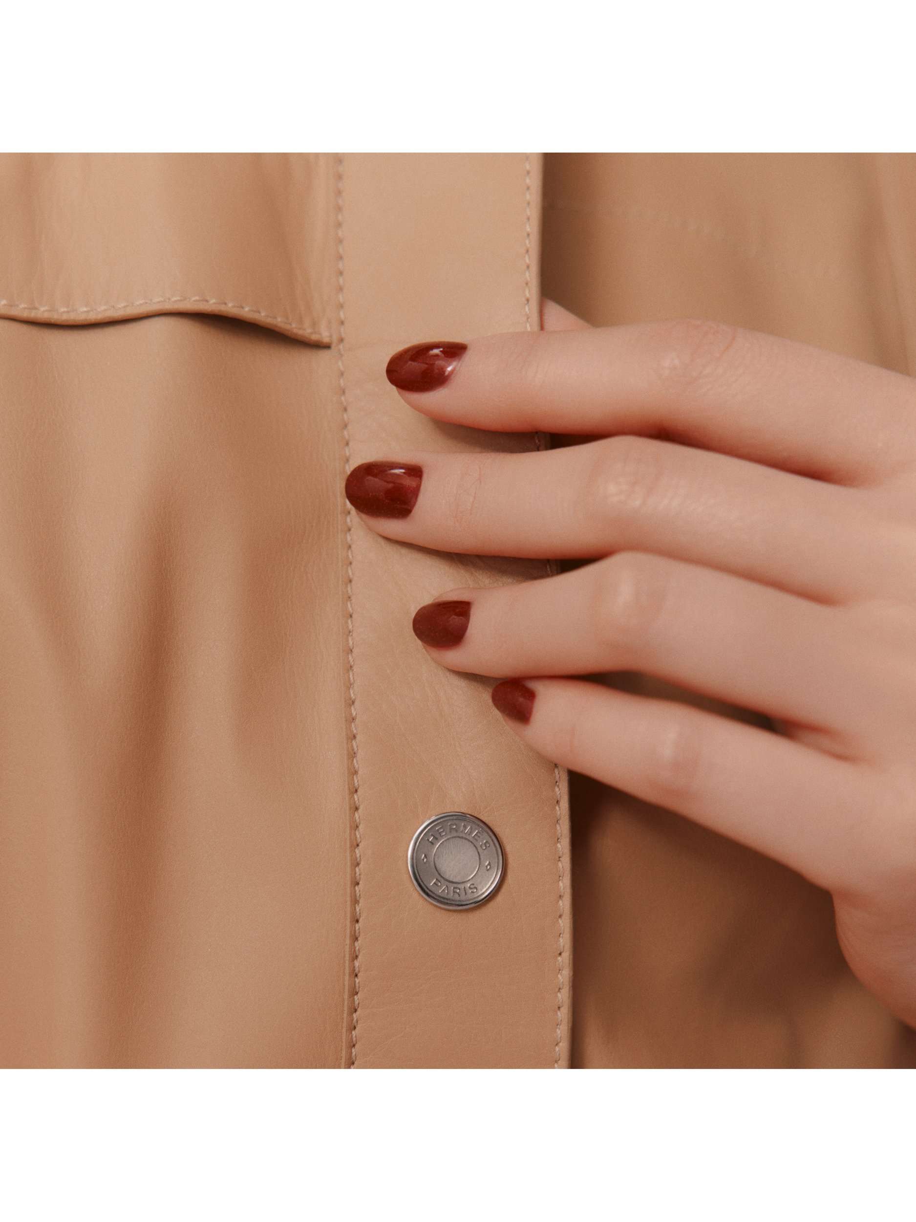 Limited Edition Les Mains Hermès Nail Polish, Brun Hélios