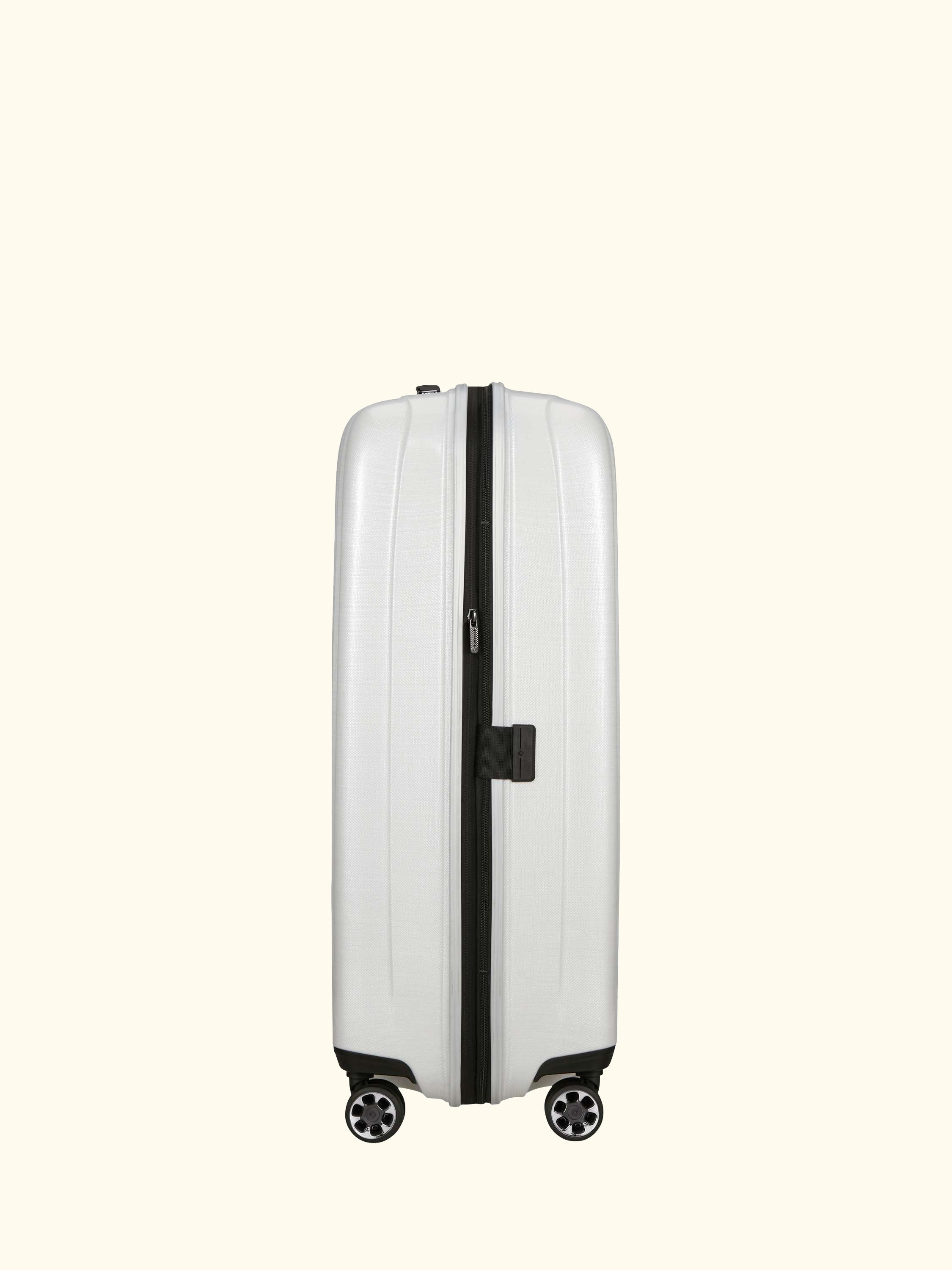 Nexis 82cm Expandable Double Wheel Spinner Suitcase, 134/147L, Black