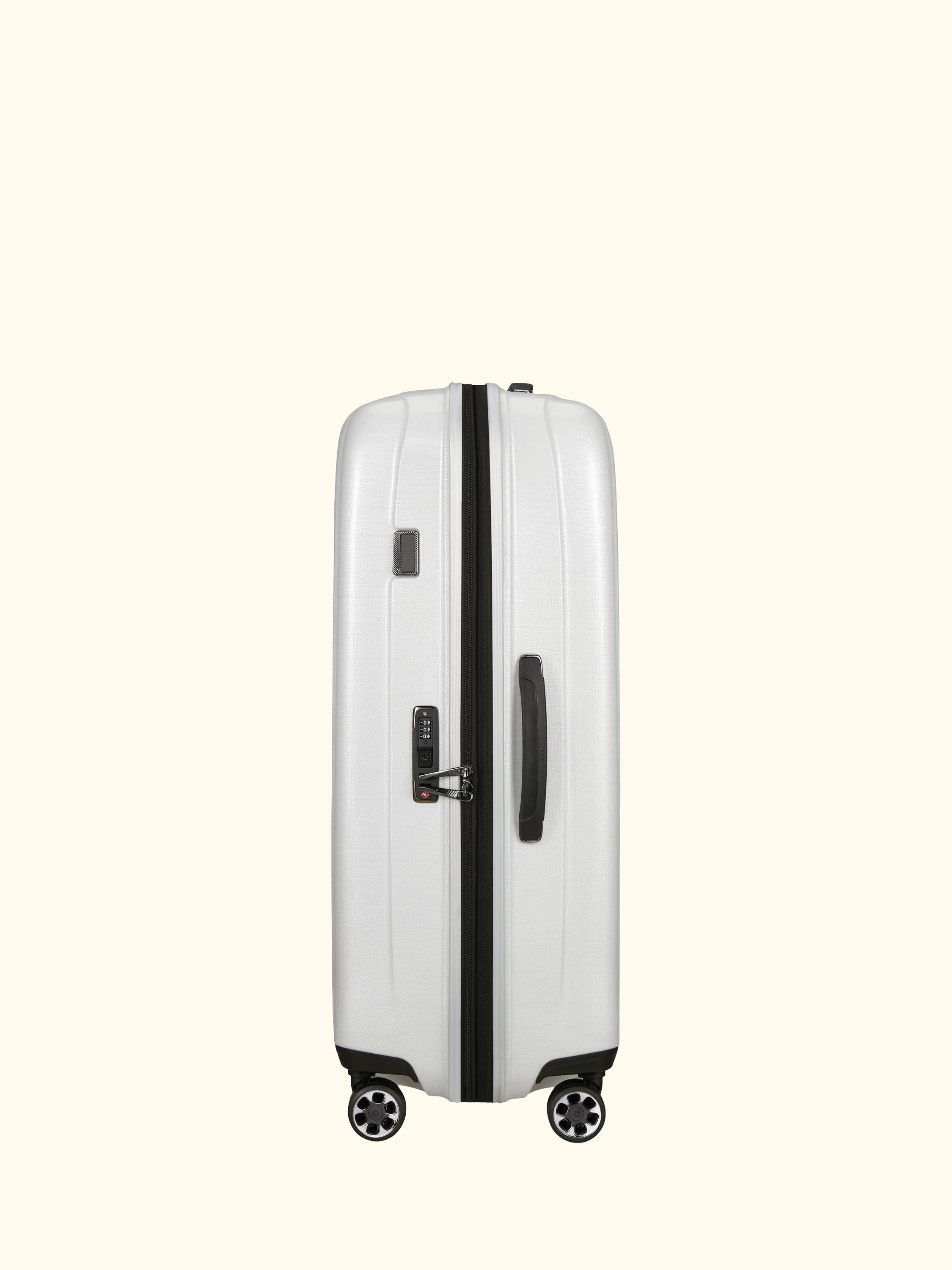 Nexis 82cm Expandable Double Wheel Spinner Suitcase, 134/147L, Black