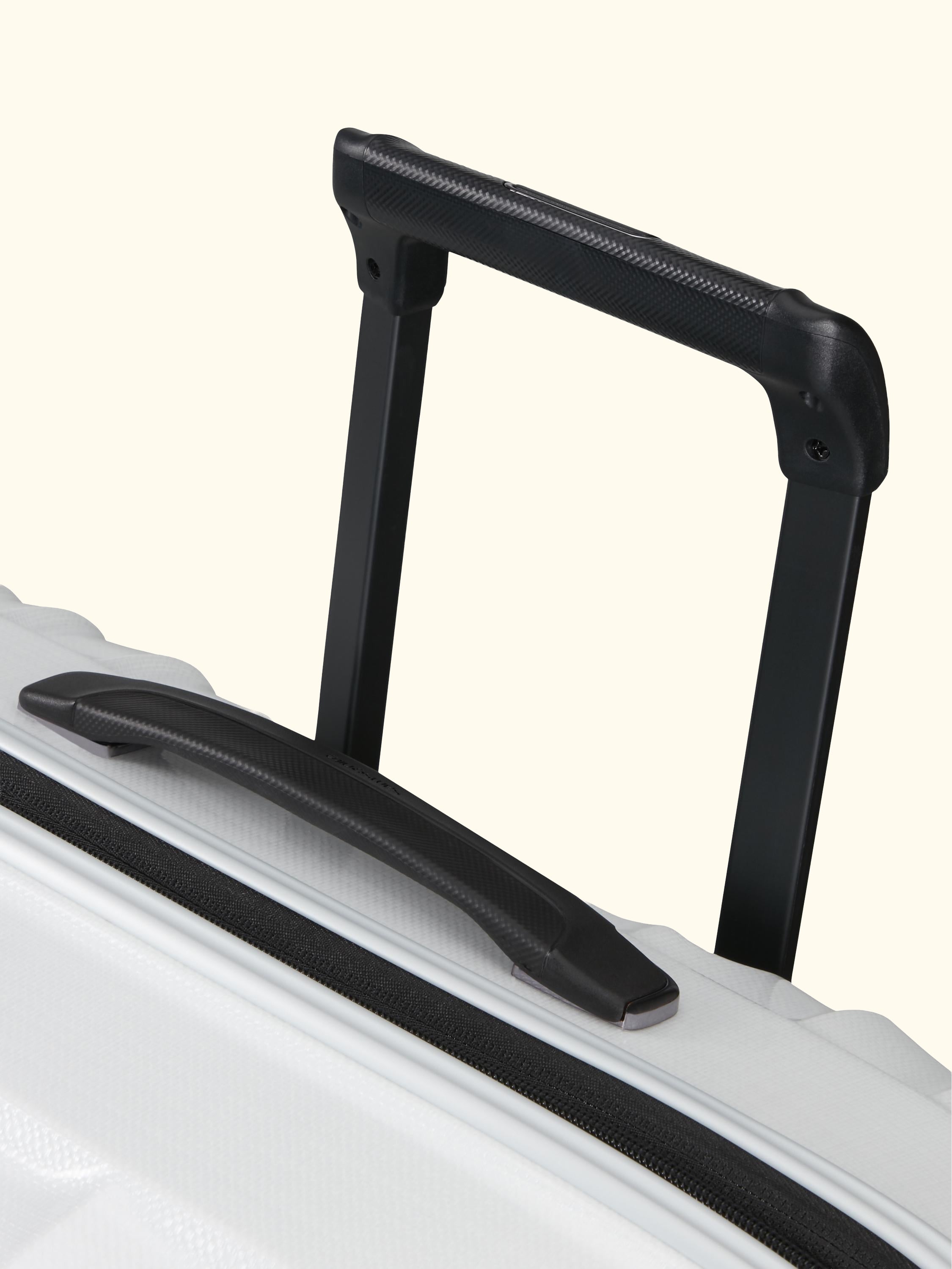 Nexis 82cm Expandable Double Wheel Spinner Suitcase, 134/147L, Black