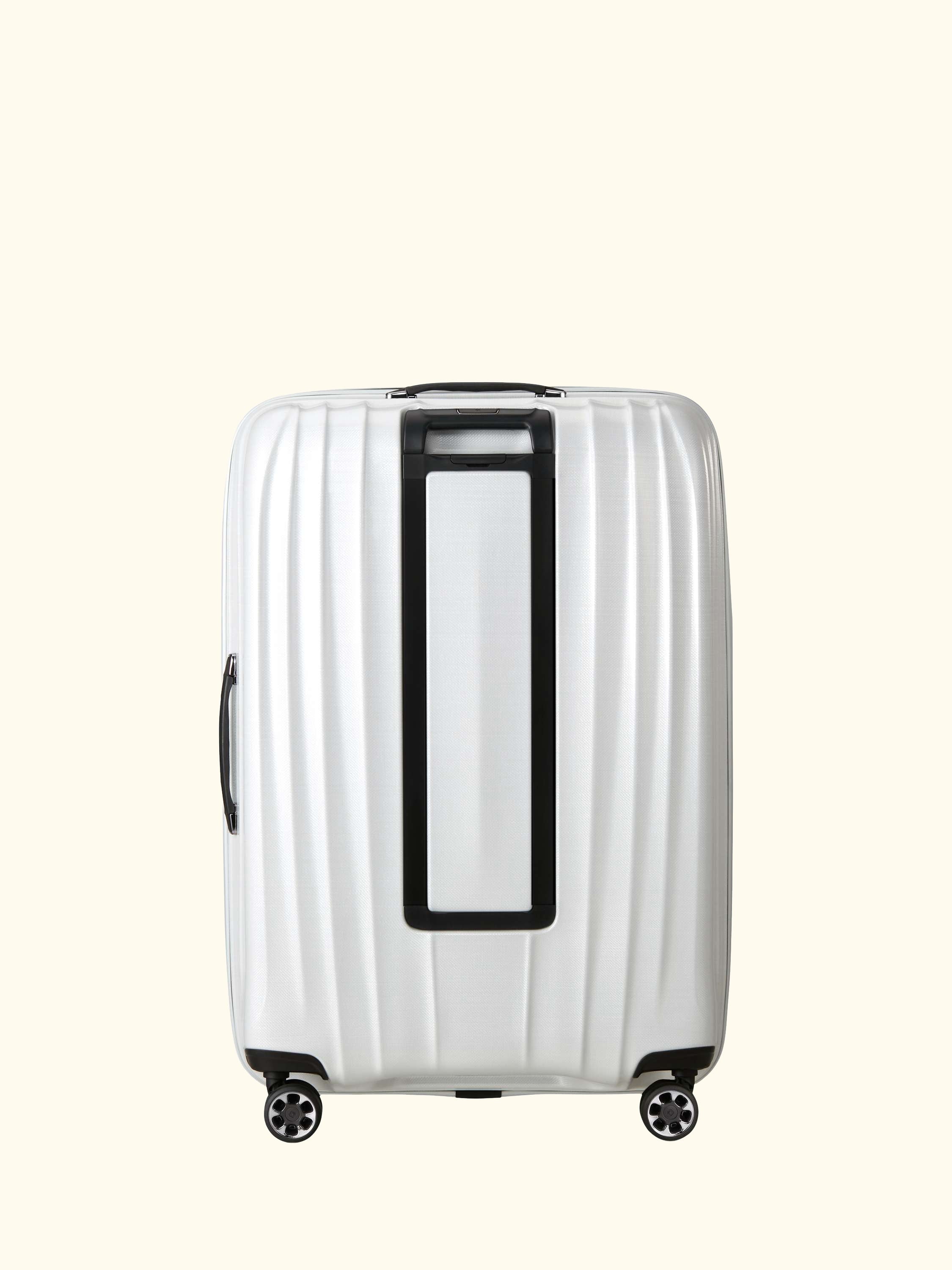 Nexis 82cm Expandable Double Wheel Spinner Suitcase, 134/147L, Black