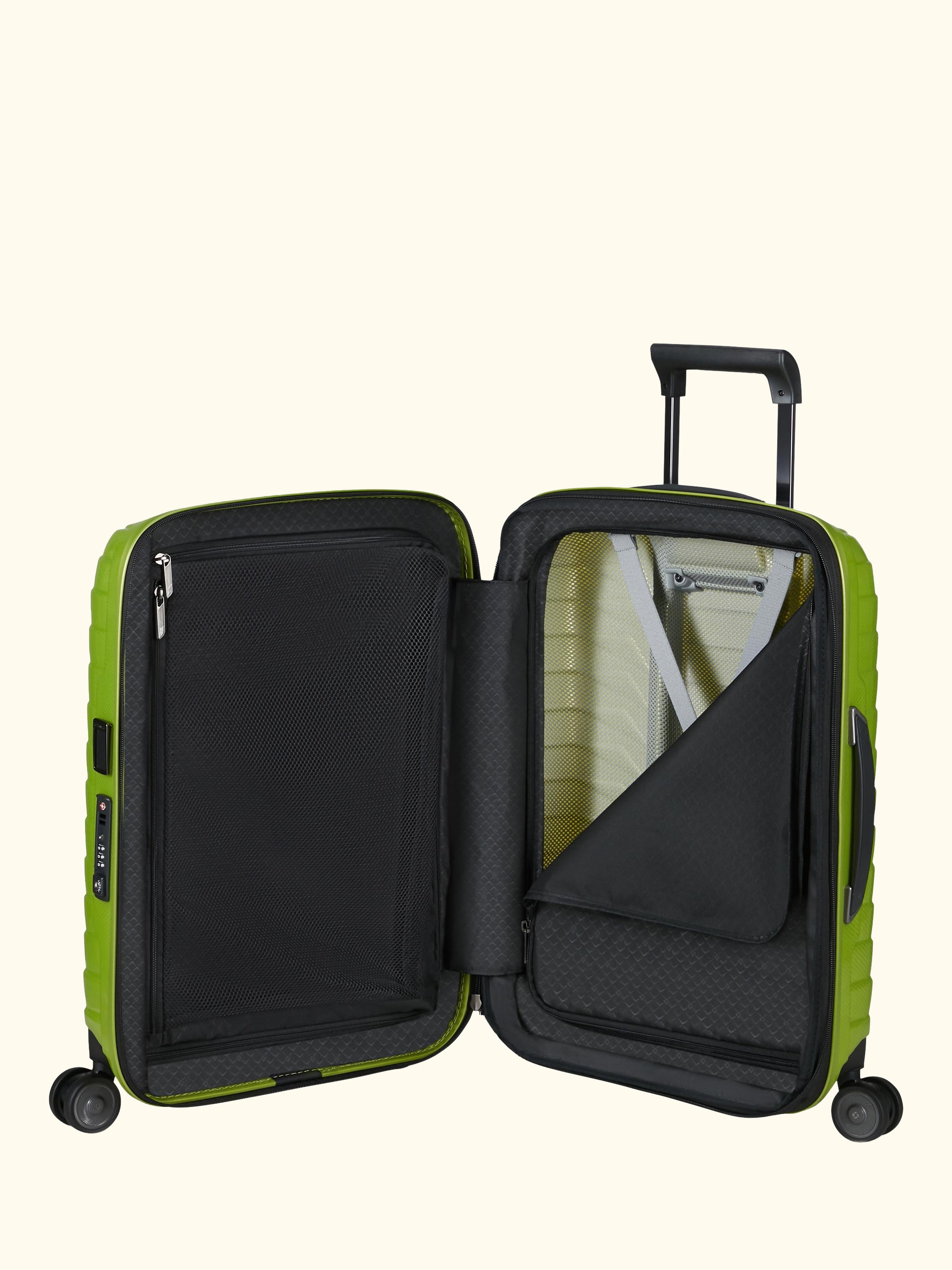 Proxis 55cm, 40cm Wide Expandable 4-Wheeled Cabin Suitcase 40/46