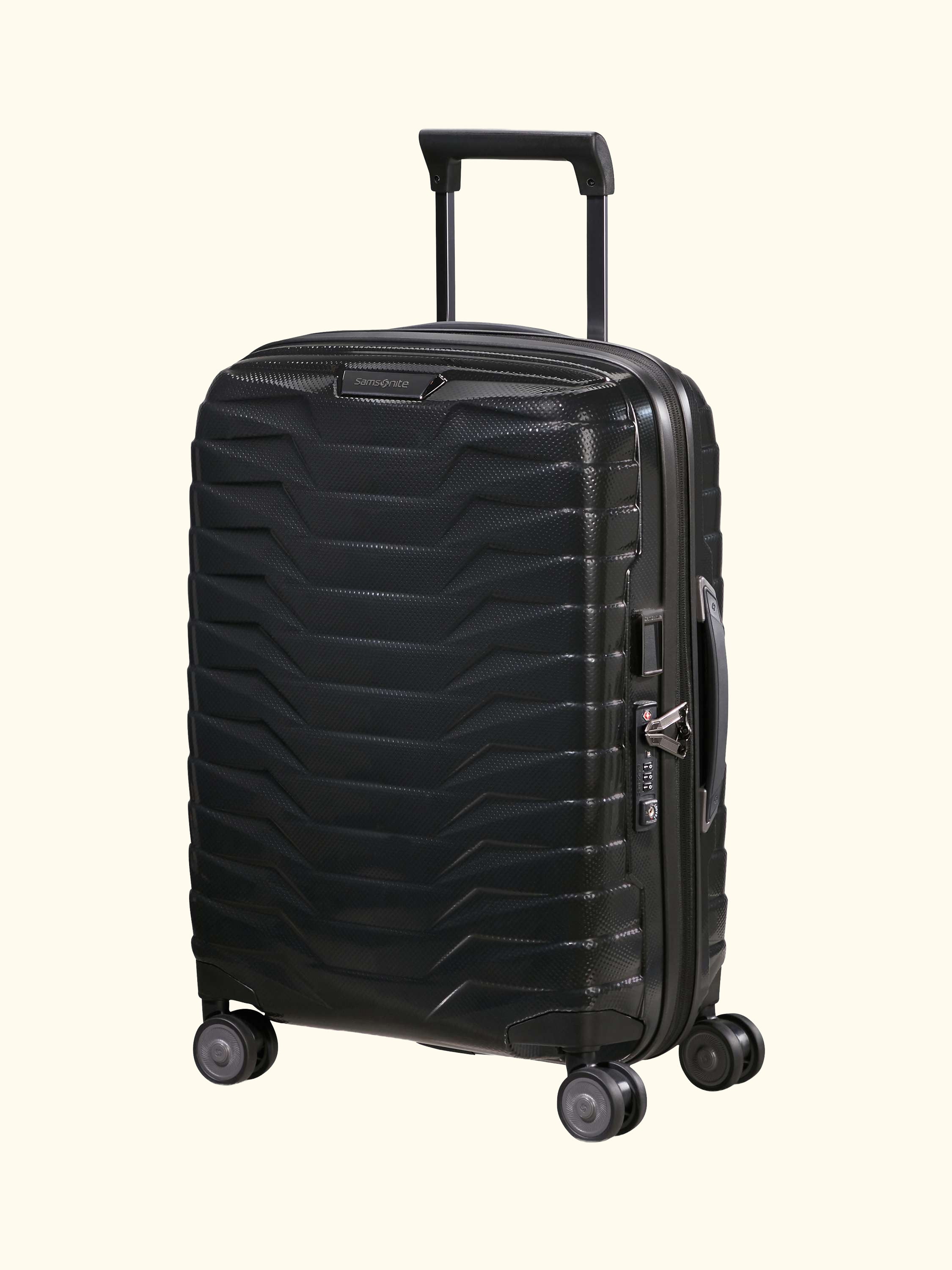 Proxis 55cm, 40cm Wide Expandable 4-Wheeled Cabin Suitcase 40/46