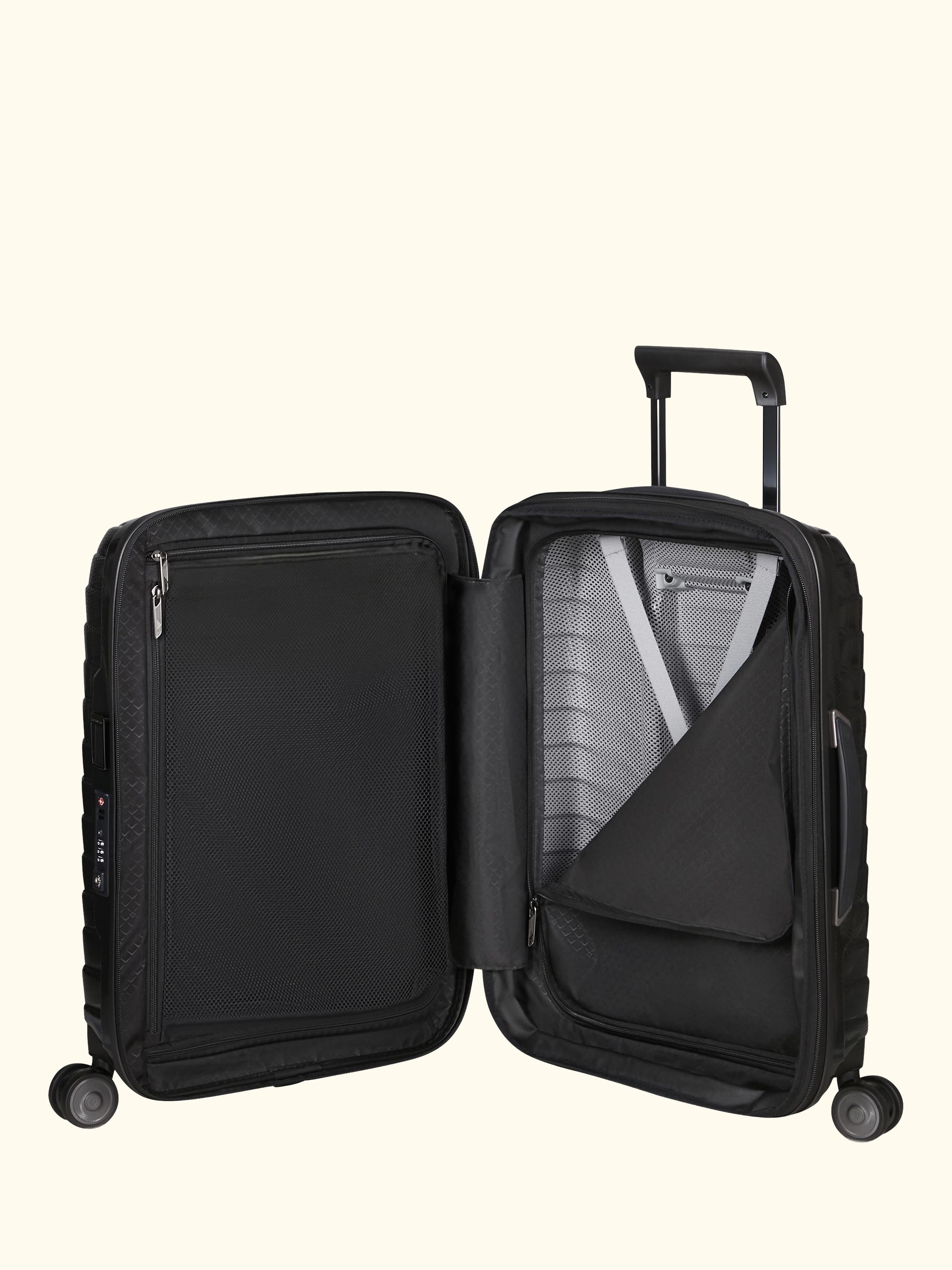 Proxis 55cm, 40cm Wide Expandable 4-Wheeled Cabin Suitcase 40/46