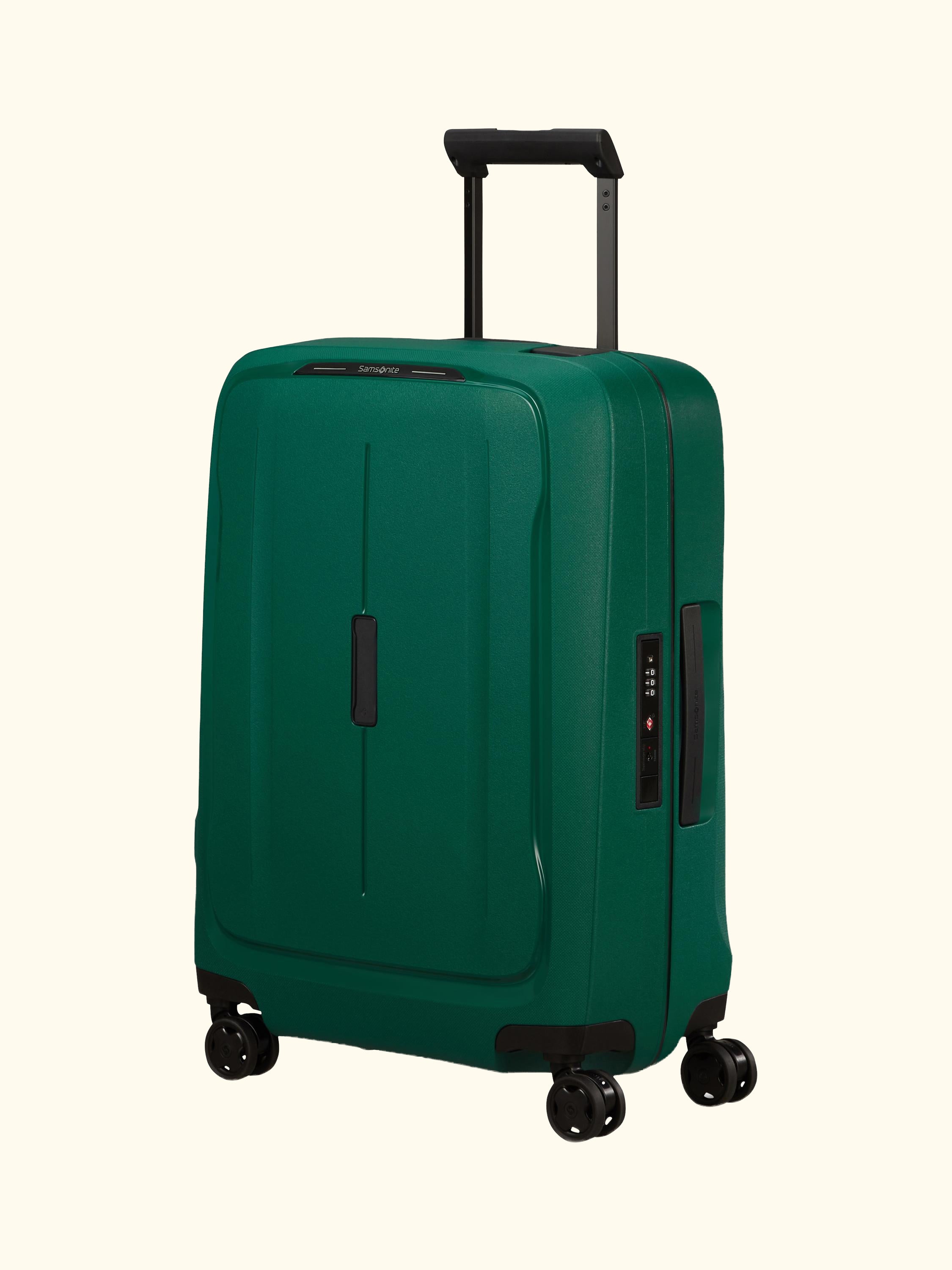 Essens 55cm Zipped Expandable 8-Wheel Cabin Suitcase, 23/26L