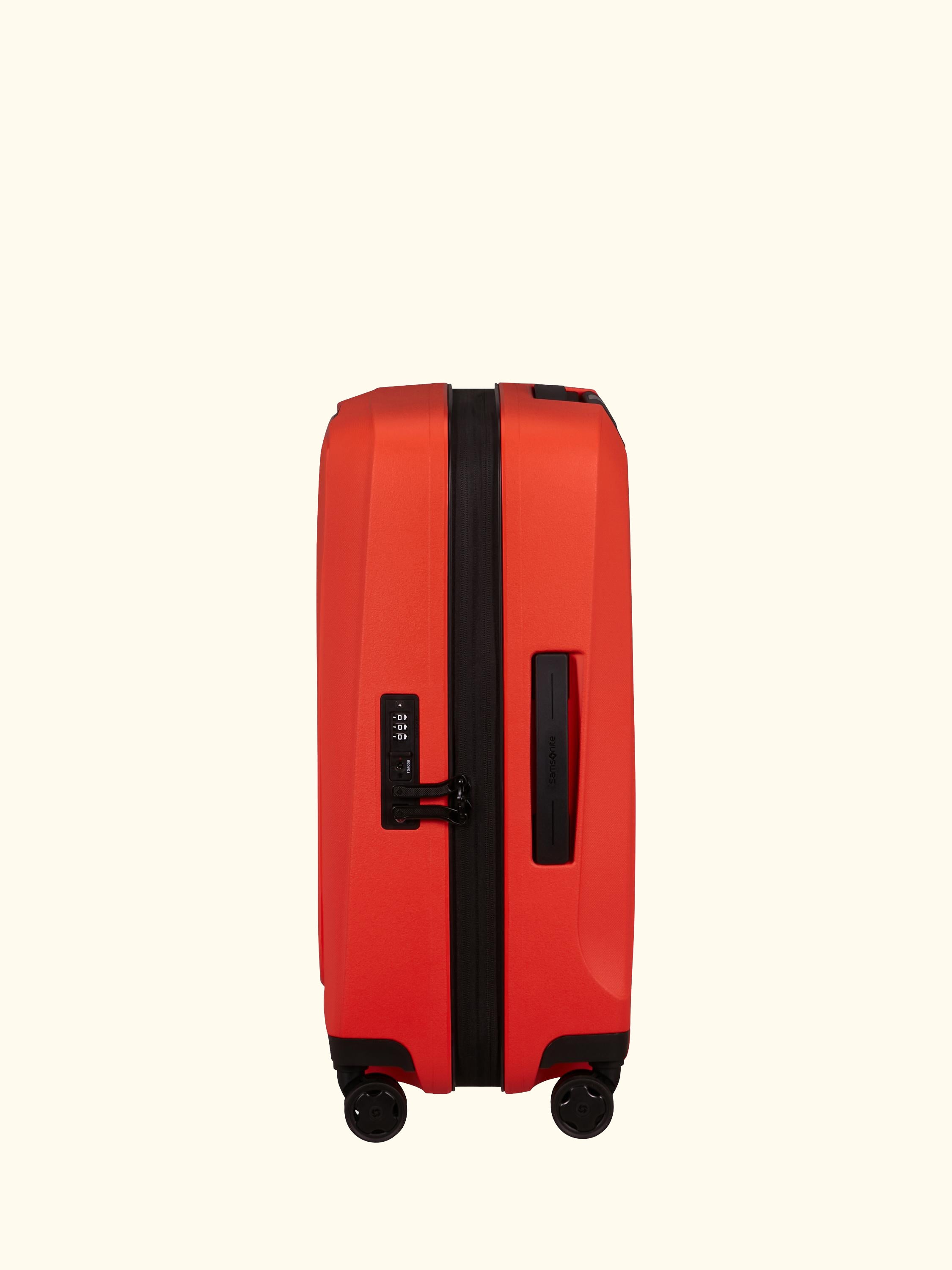 Essens 55cm Zipped Expandable 8-Wheel Cabin Suitcase, 23/26L