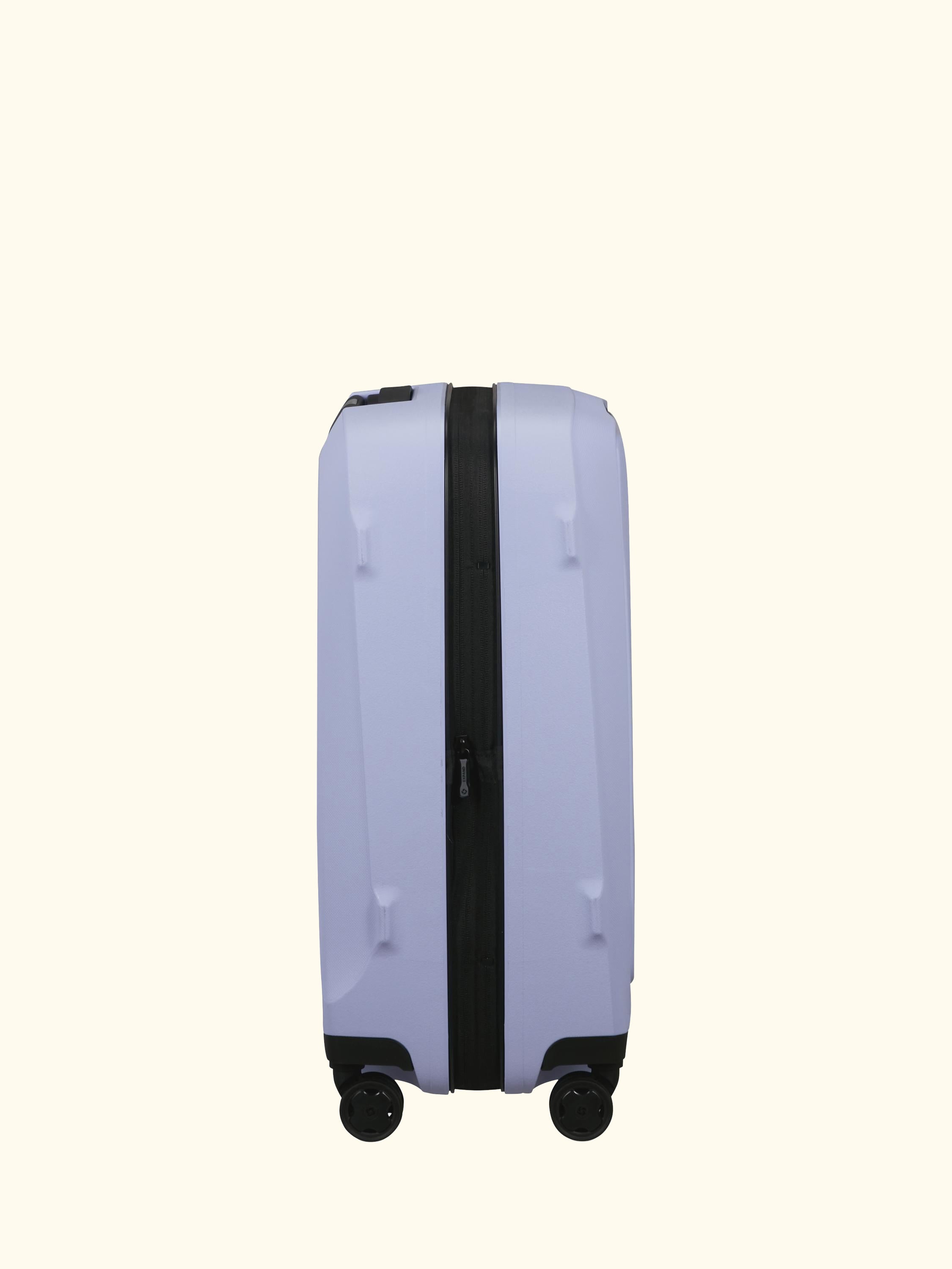 Essens 55cm Expandable 8-Wheel Cabin Suitcase, 23/26L, Lavender