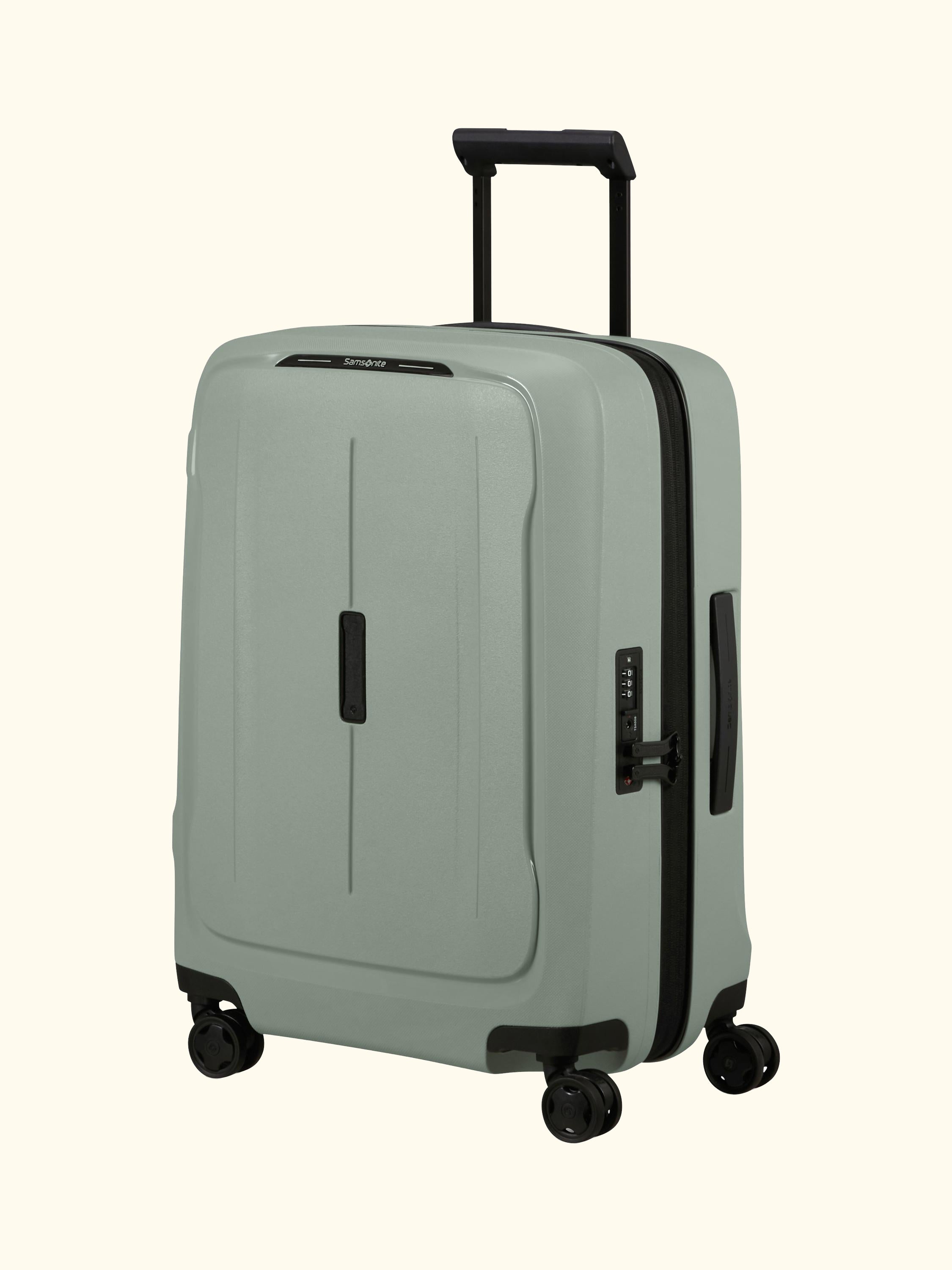 Essens 55cm Zipped Expandable 8-Wheel Cabin Suitcase, 23/26L