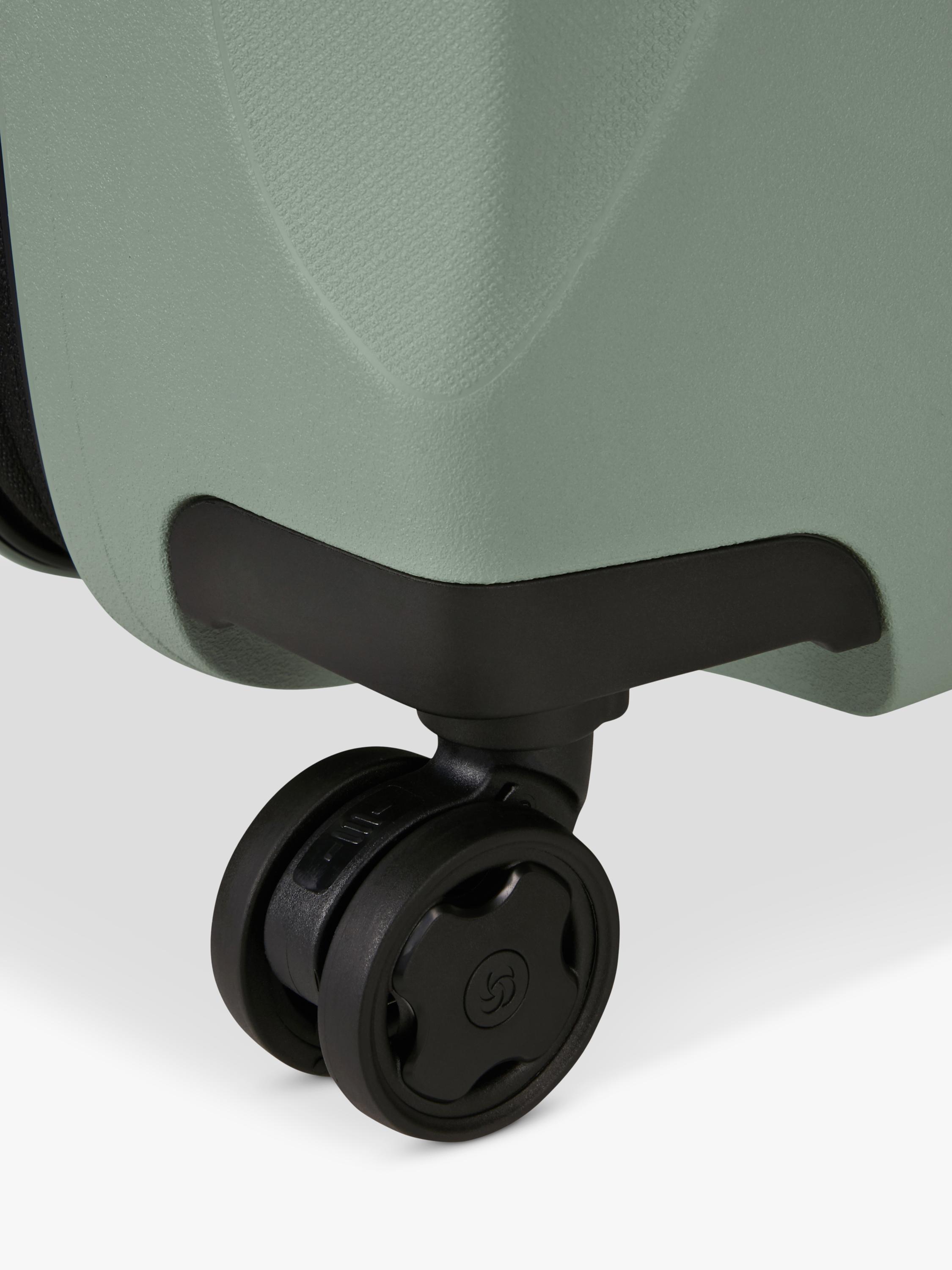 Essens 55cm Zipped Expandable 8-Wheel Cabin Suitcase, 23/26L