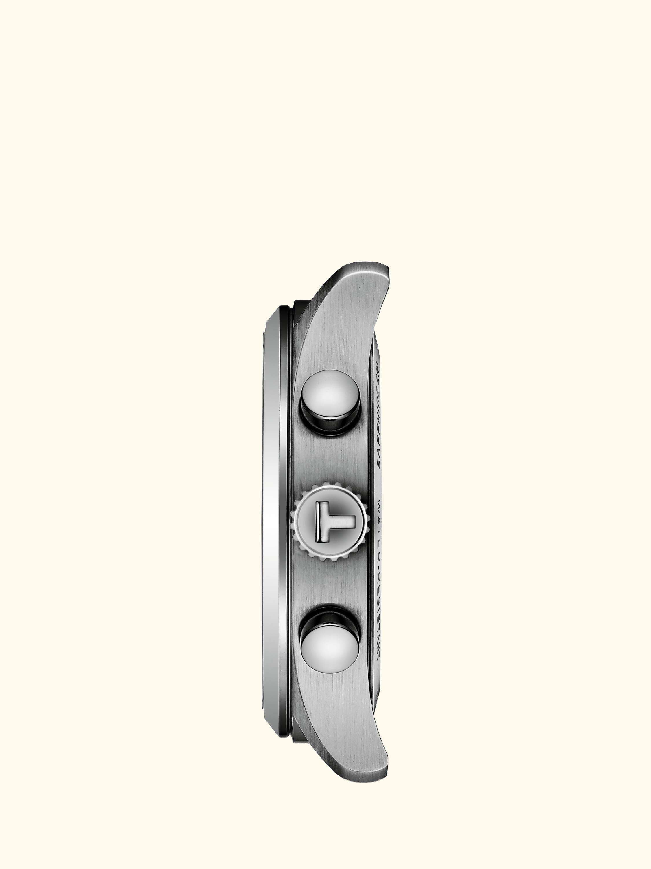 T1164171109200 Men's Chrono L Round Bracelet Strap Watch, Green/Silver