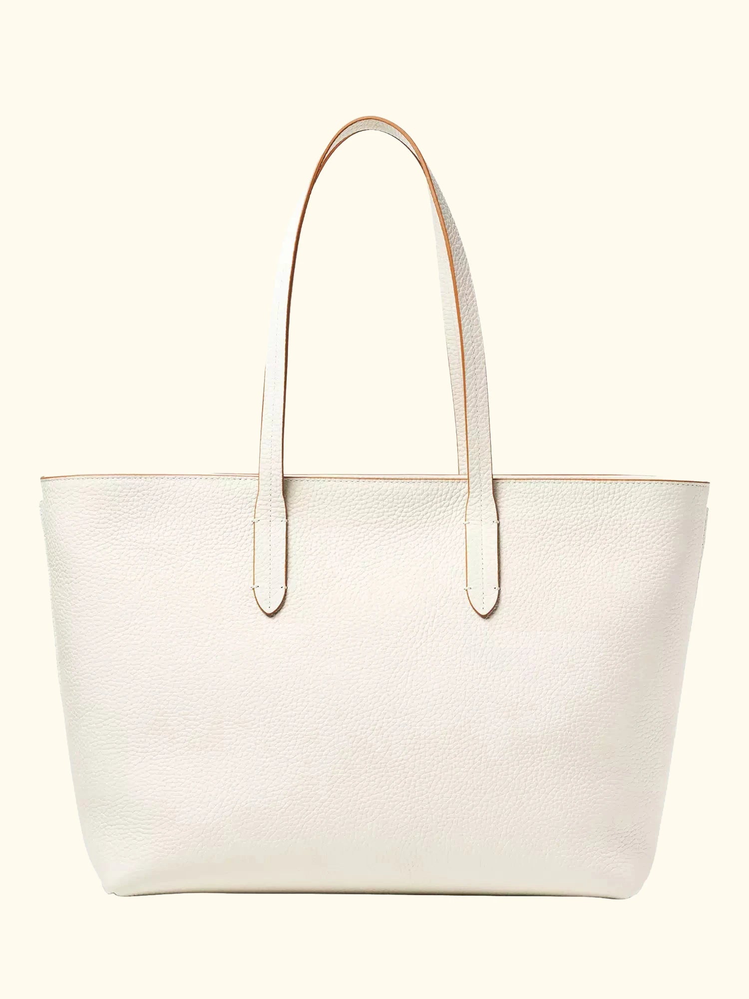 Aspinal of London Zipped East West Leather Tote Bag