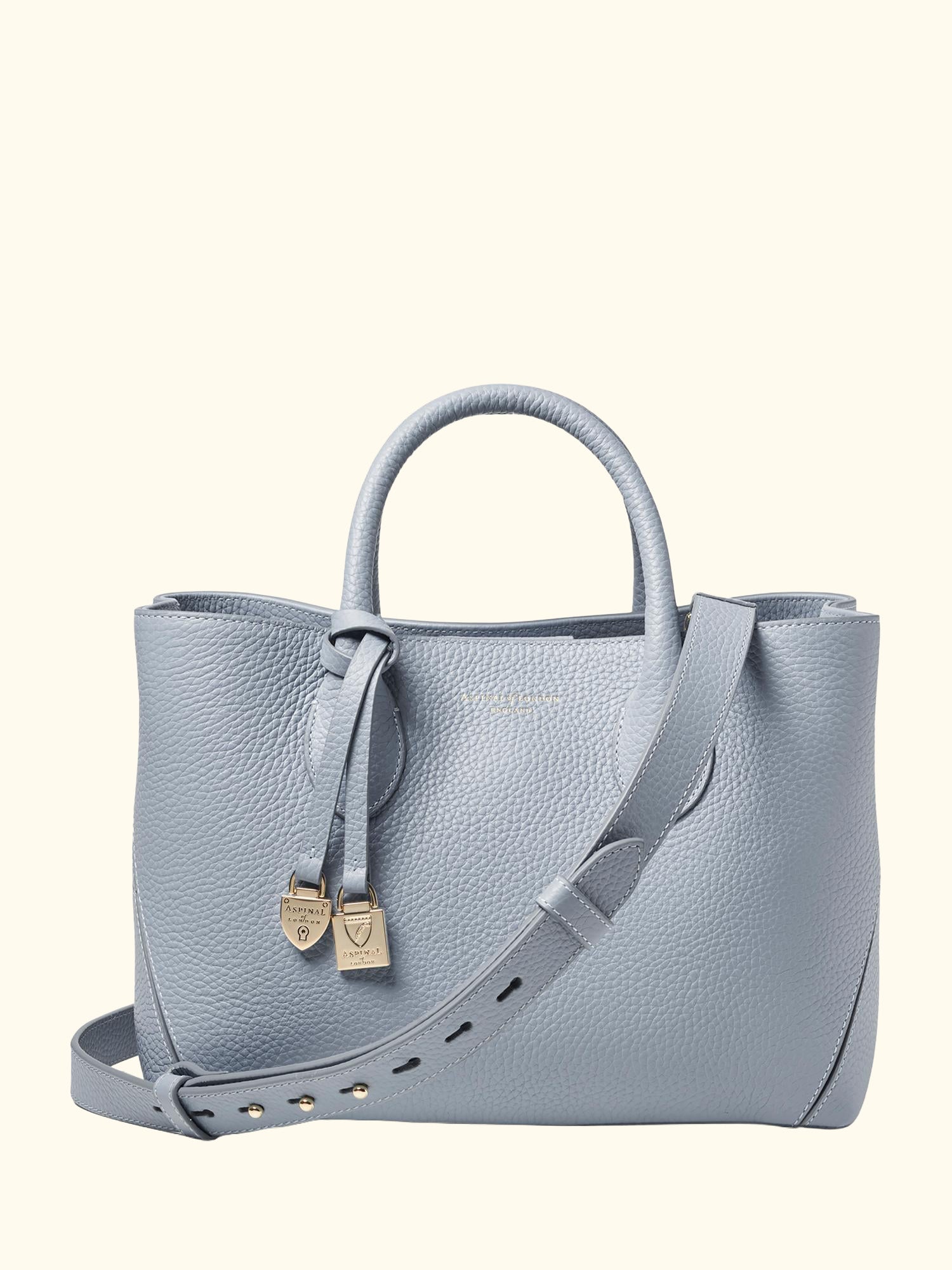 Midi London Leather Tote Bag