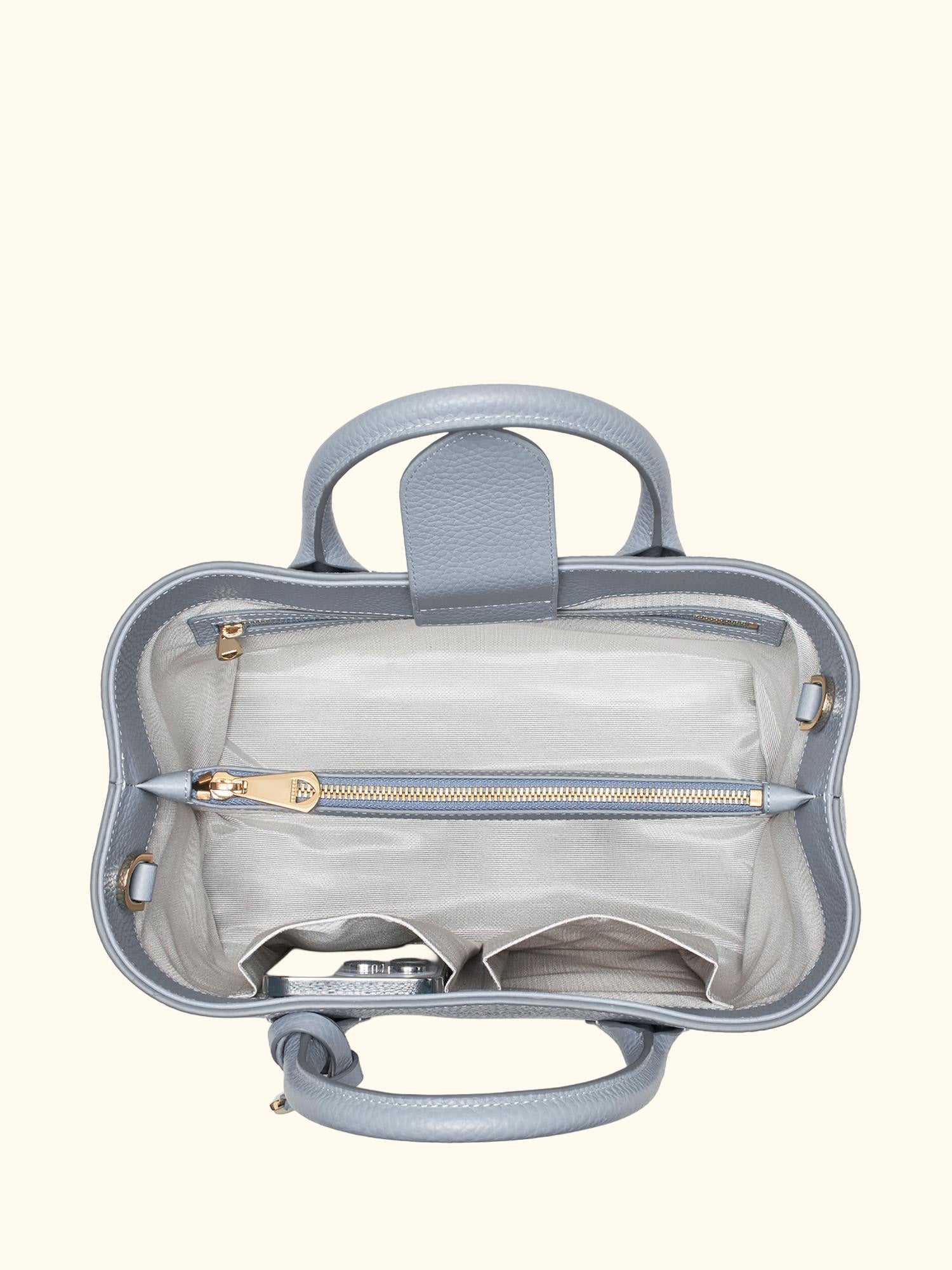 Midi London Leather Tote Bag