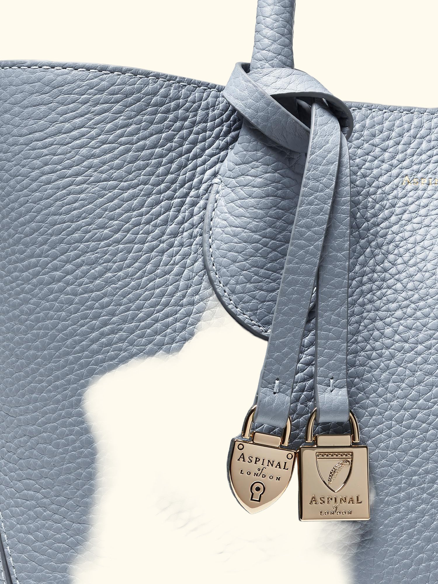 Midi London Leather Tote Bag